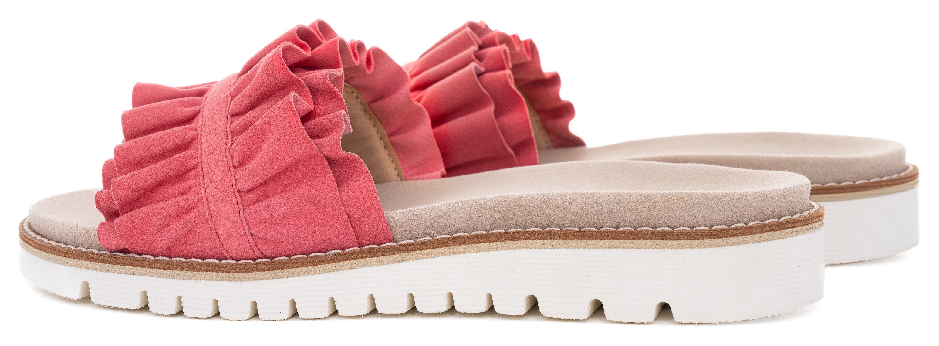 Ara Slippers KENT , slides, flats, sandaal met geplooide bandage