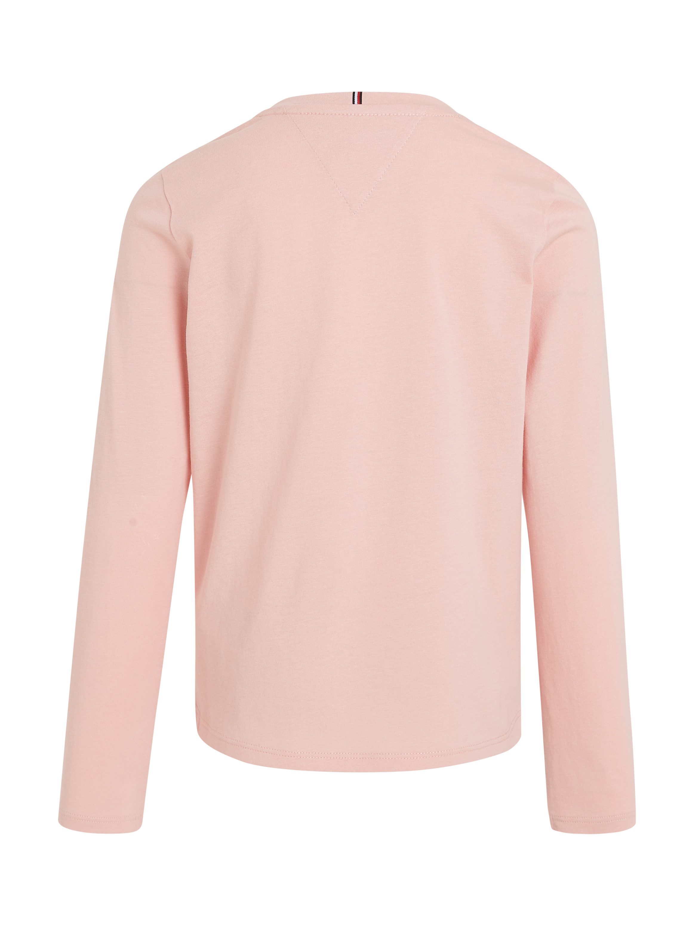 Tommy Hilfiger Shirt met lange mouwen ESSENTIAL TEE L/S met tommy hilfiger-logo-opschrift