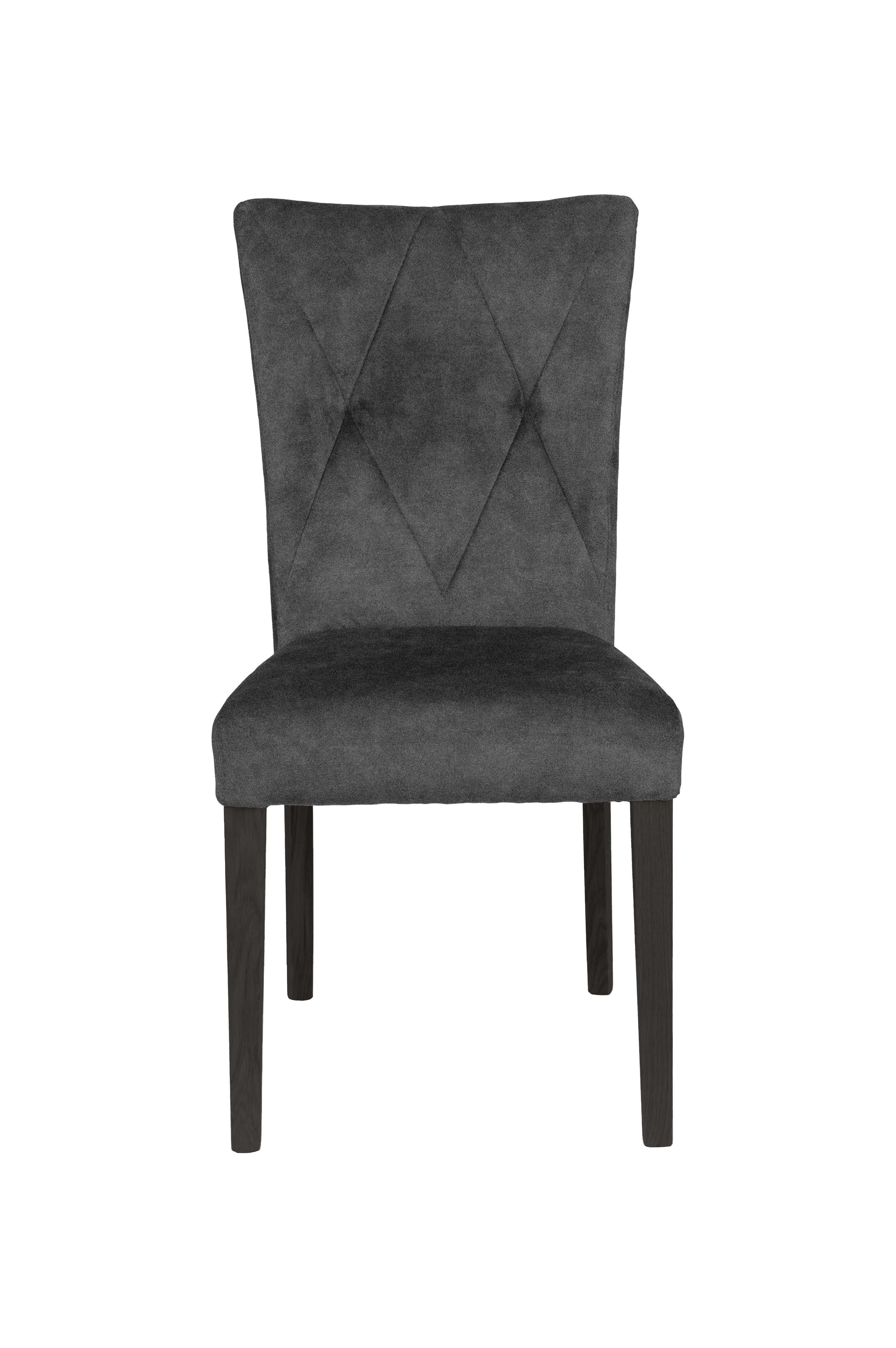 Home affaire Stoel met 4 poten Diamond Zitting en rugleuning zacht verdikt (set, 2 stuks)