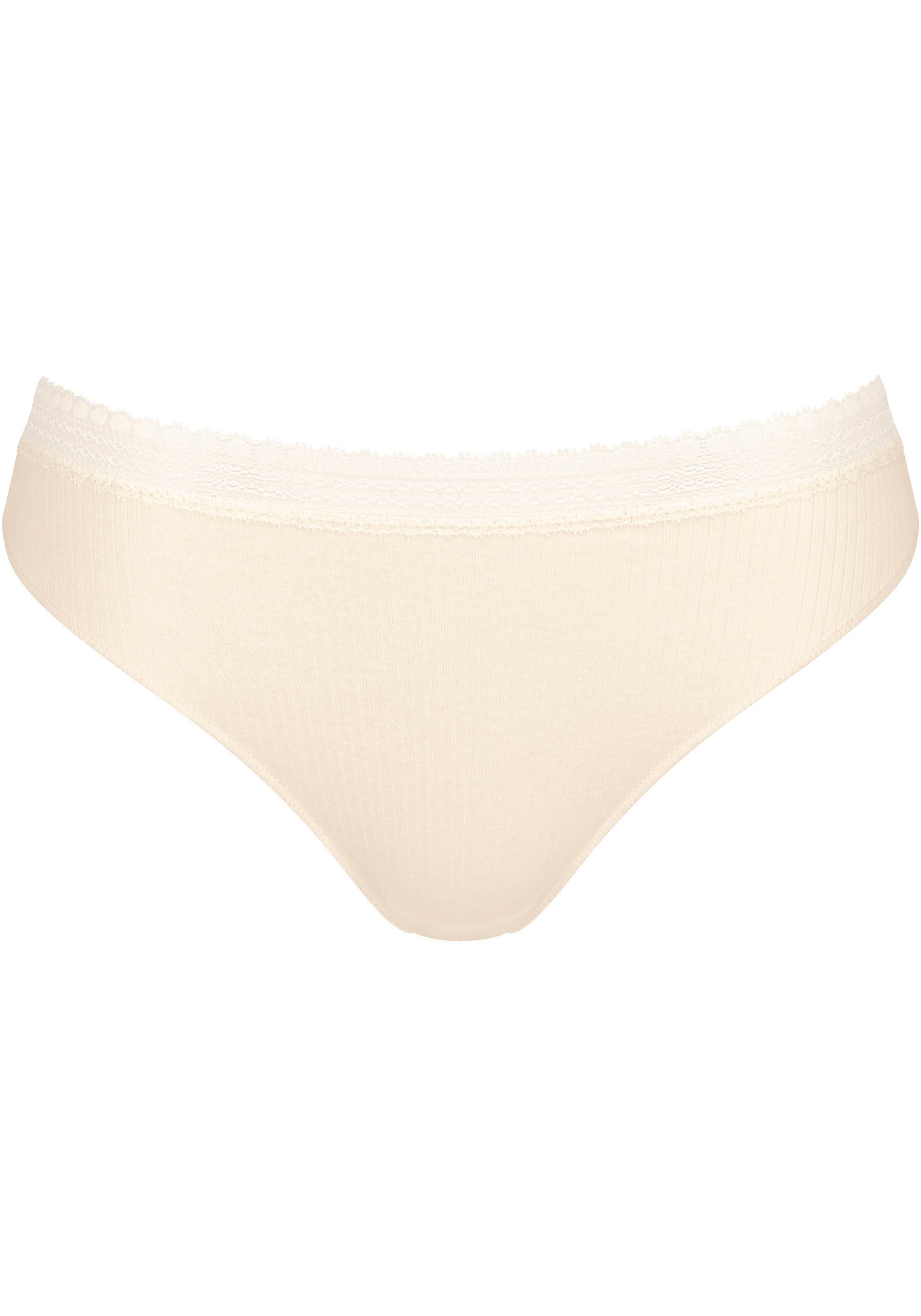 Sloggi Slip GO Ribbed R Tai C2P zachte ribstof met kantafwerking (2 stuks, Set van 2)