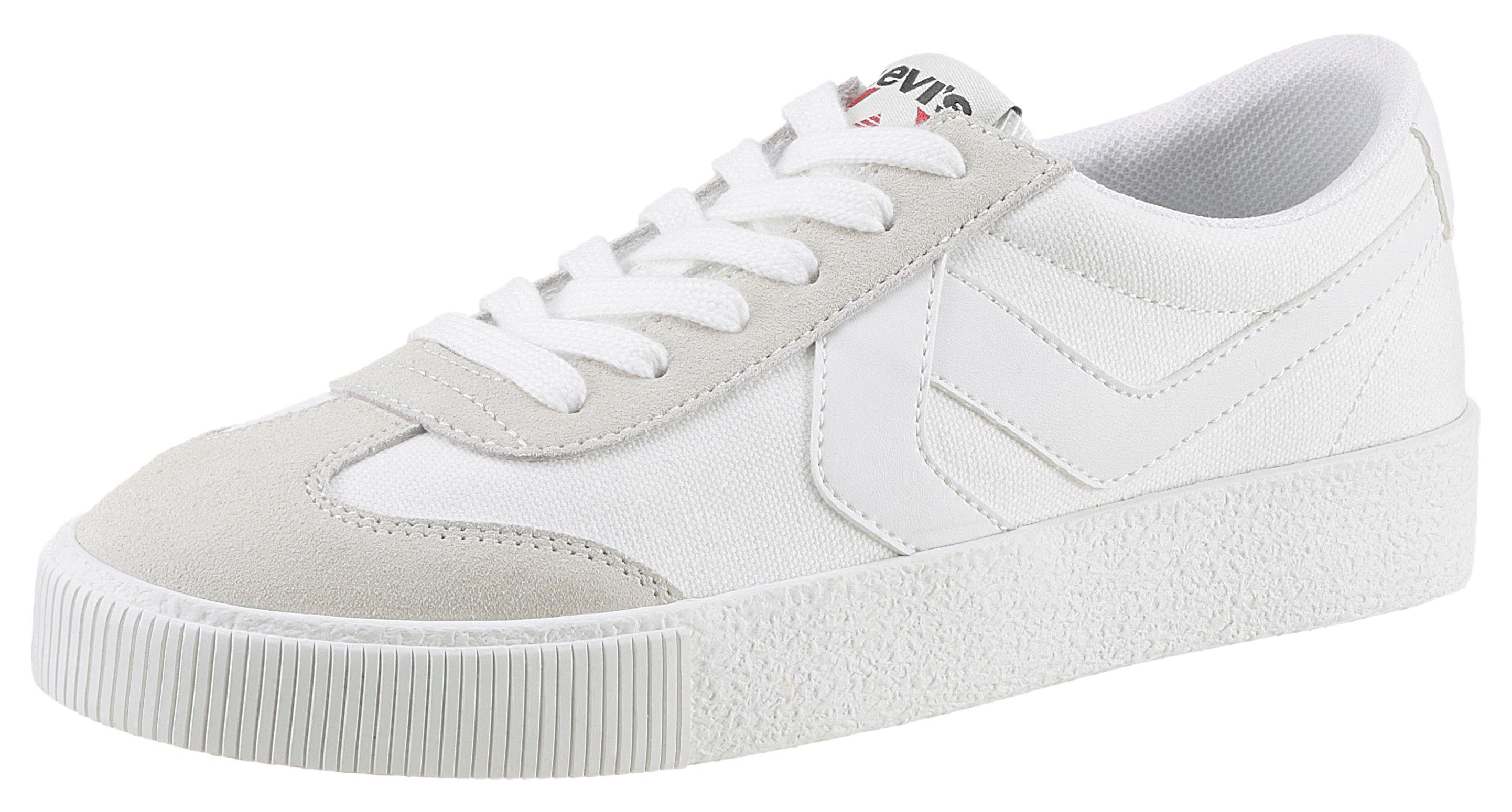 Levi's® Sneakers SNEAK S met logo op de tong en hiel, vrijetijdsschoen, lage schoen, veterschoen