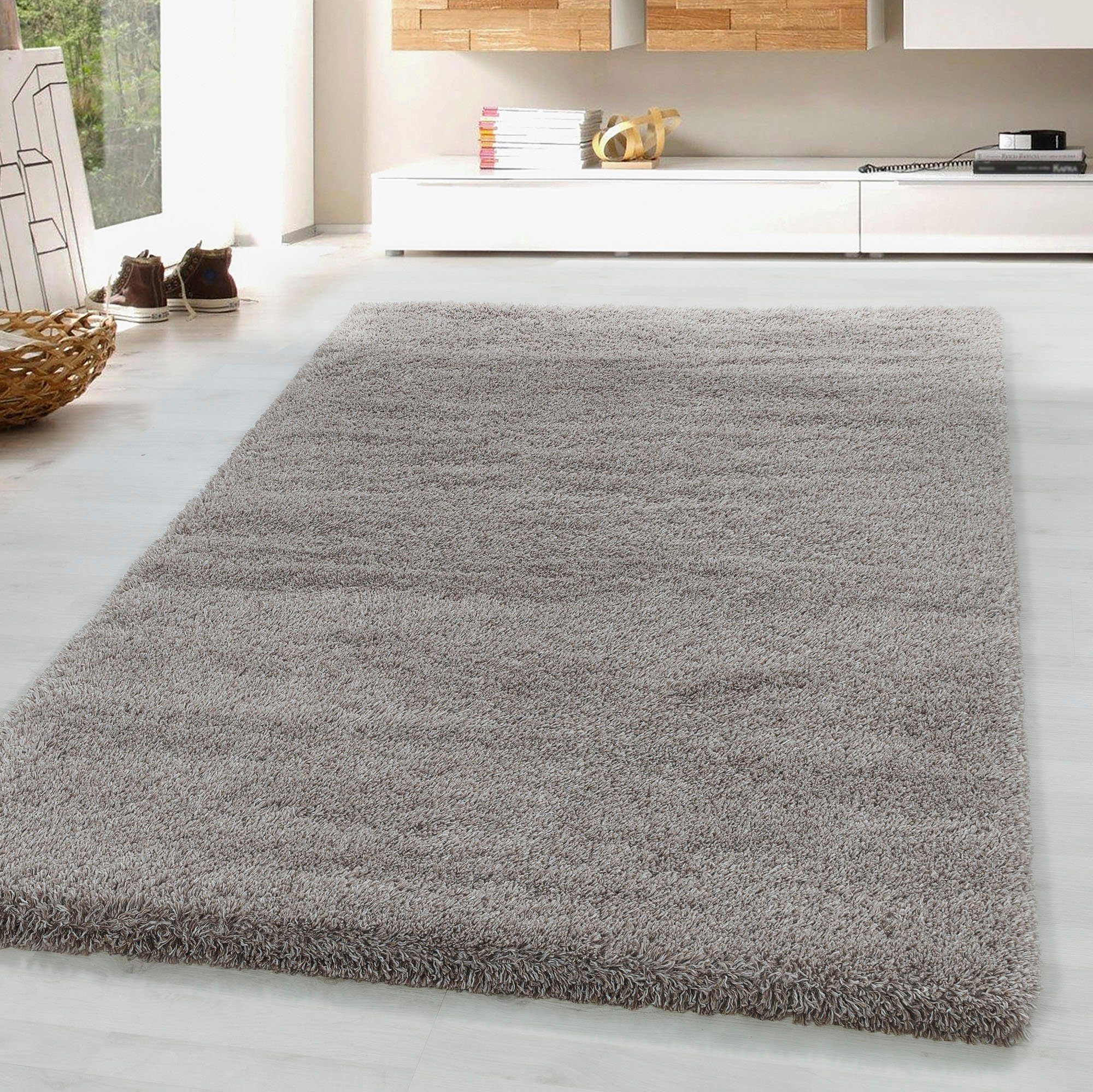 Ayyildiz Teppiche Hoogpolig vloerkleed FLUFFY 3500