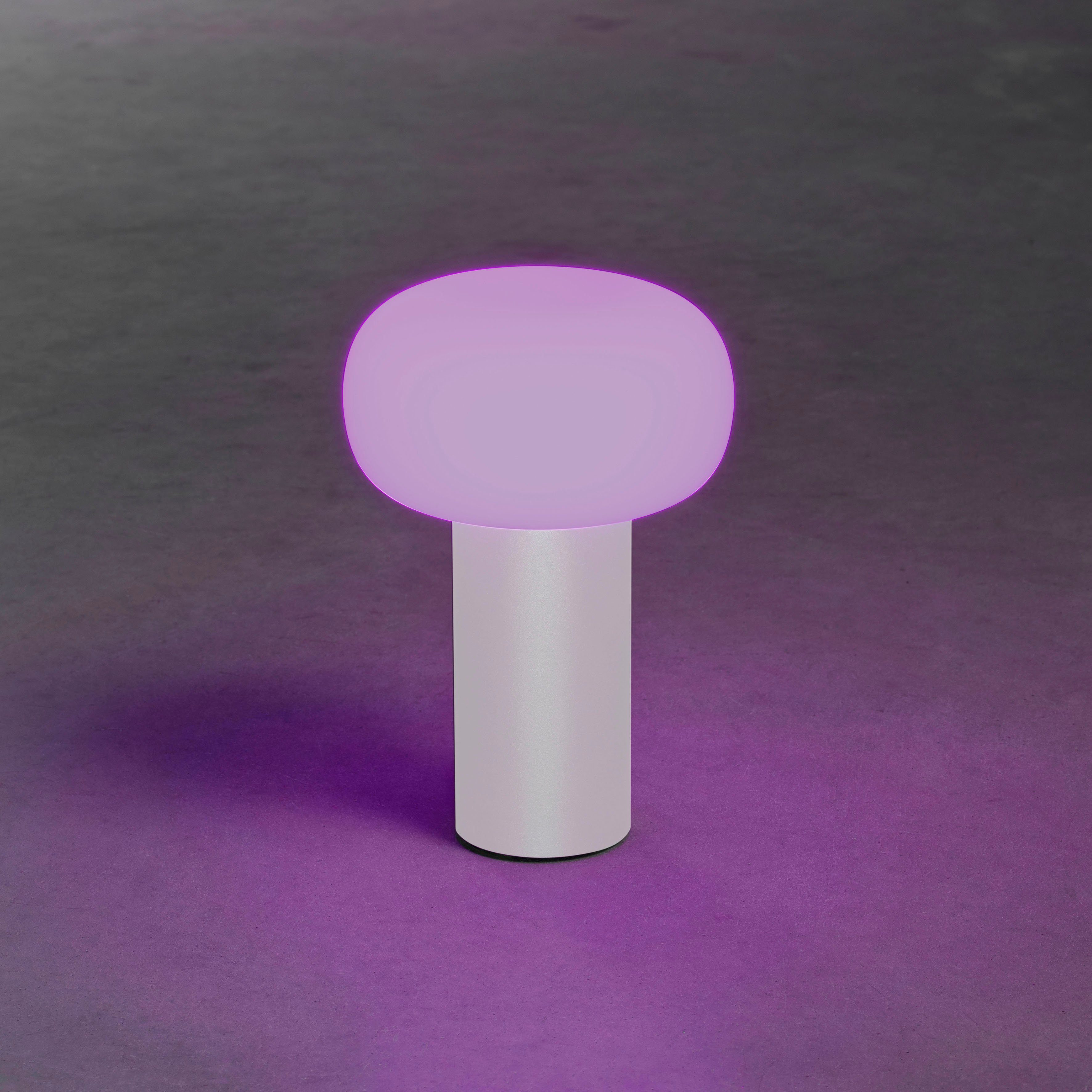 KONSTSMIDE Led-tafellamp Antibes Antibes USB-tafellamp, 2700/3000/4000K+RGB, dimbaar (2 stuks)