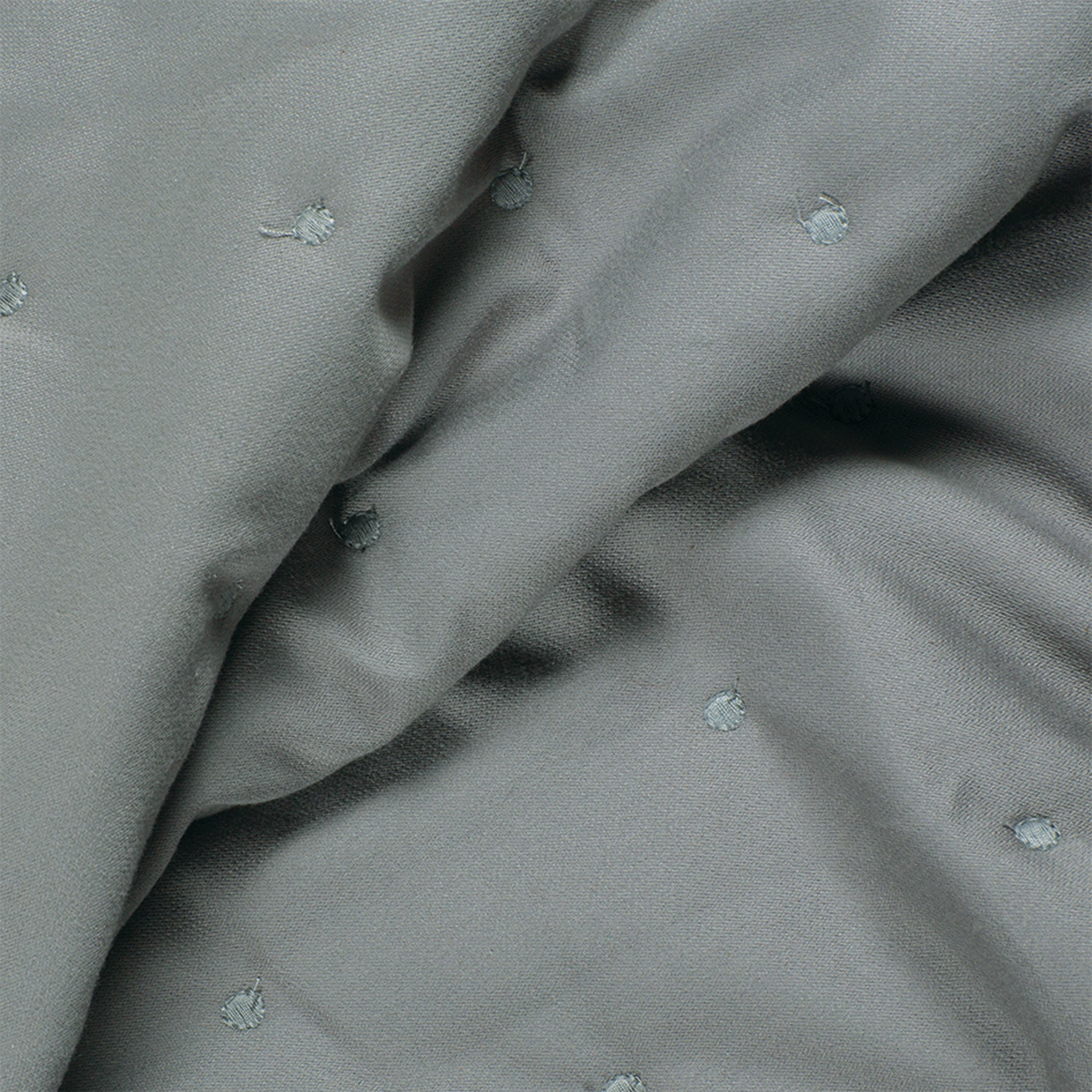 SCHÖNER WOHNEN-KOLLEKTION Beddensprei Soft met stippenstepping en ingenaaid fleece-futter