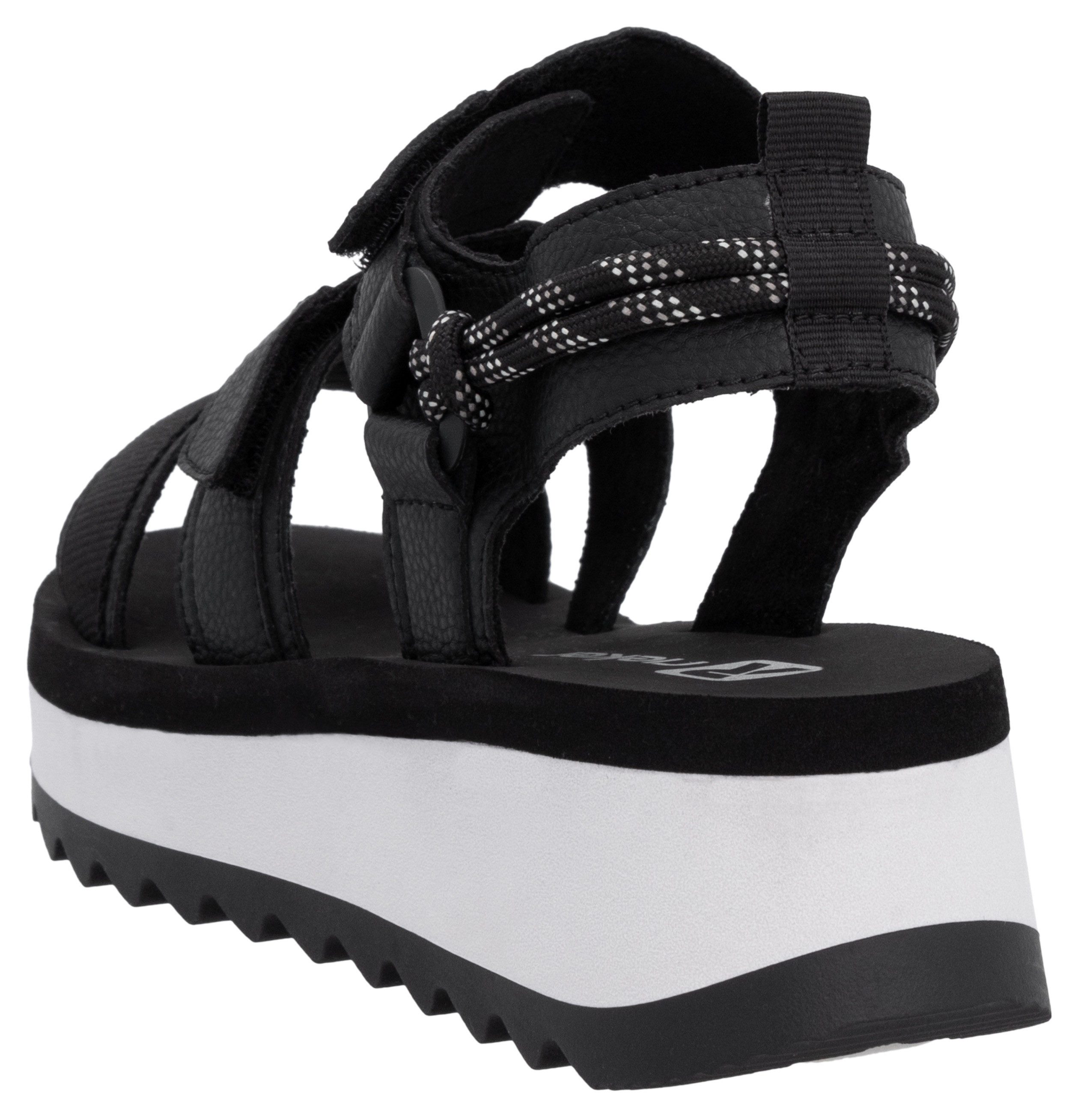 RIEKER Sport Plateausandalen ADELAIDE