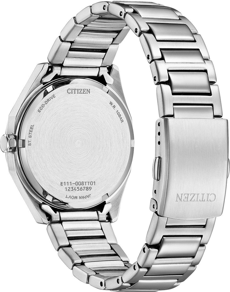 Citizen Solarhorloge BM7620-83A Horloge, herenhorloge, datum, stalen armband