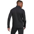 adidas performance trainingsshirt quarter-zip top zwart