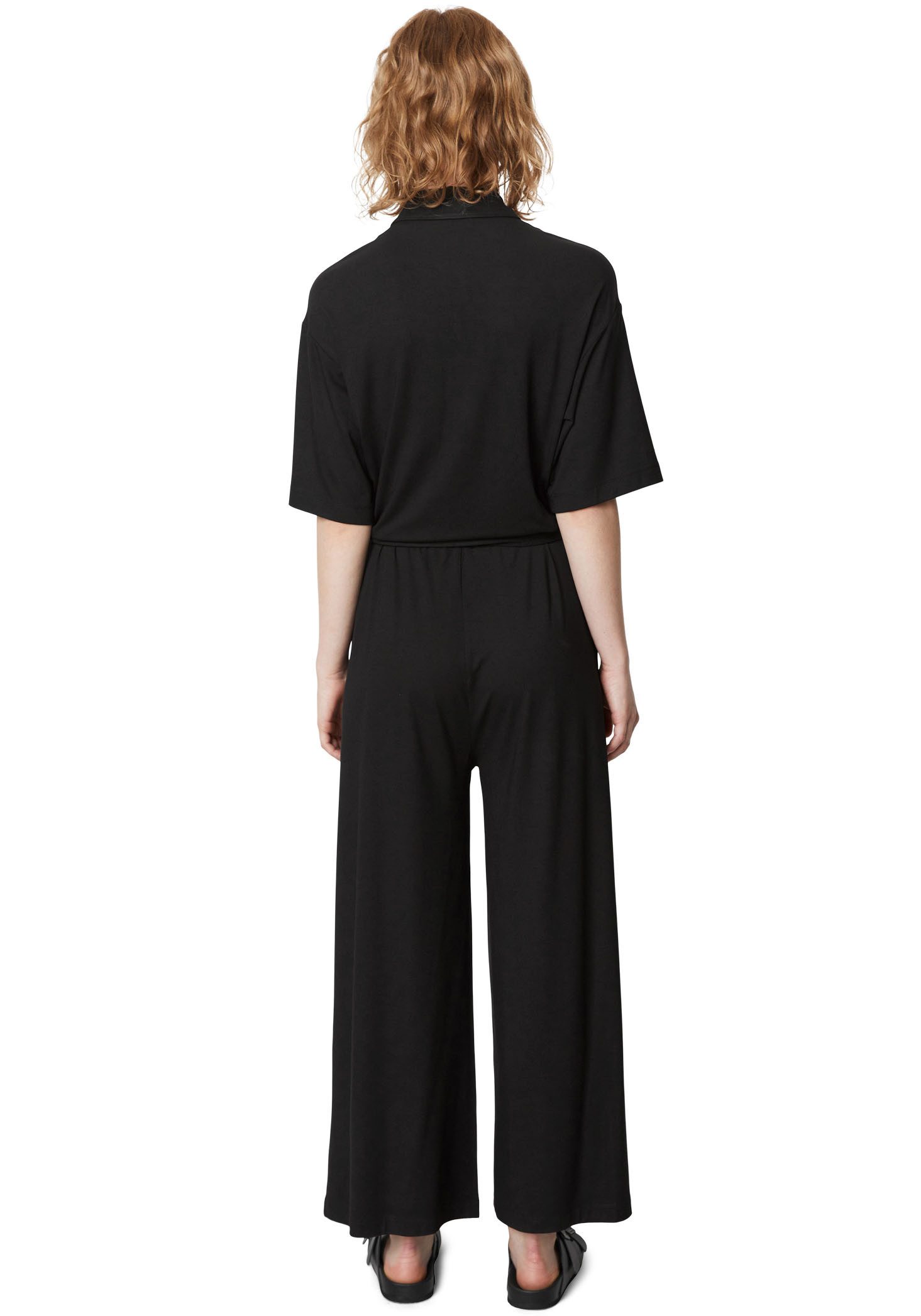 Marc O'Polo DENIM Jumpsuit wijde broekspijp super zachte kwaliteit