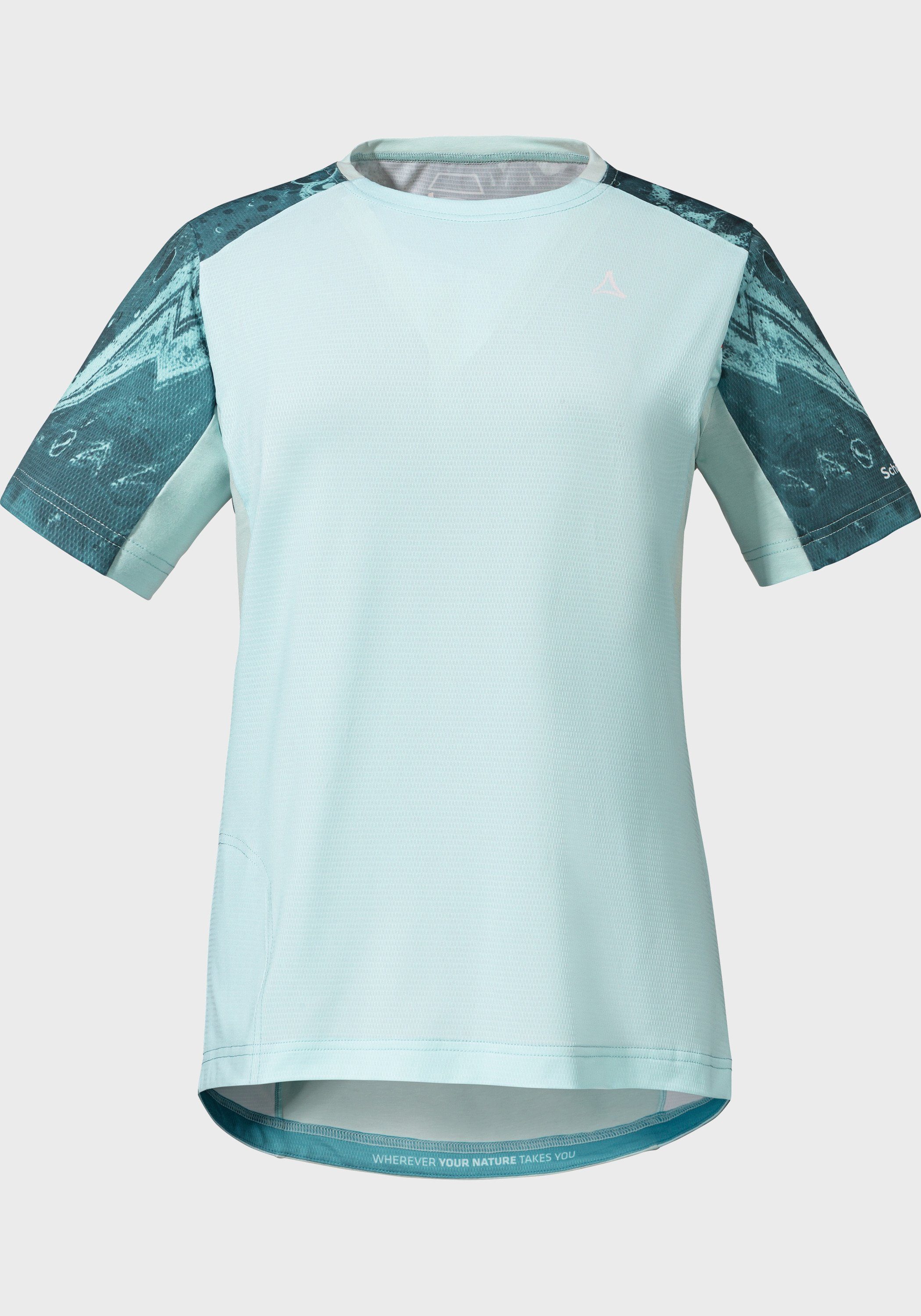 Schöffel Fietsshirt Shirt Valbella L dames sportkleding maat 36 blauw