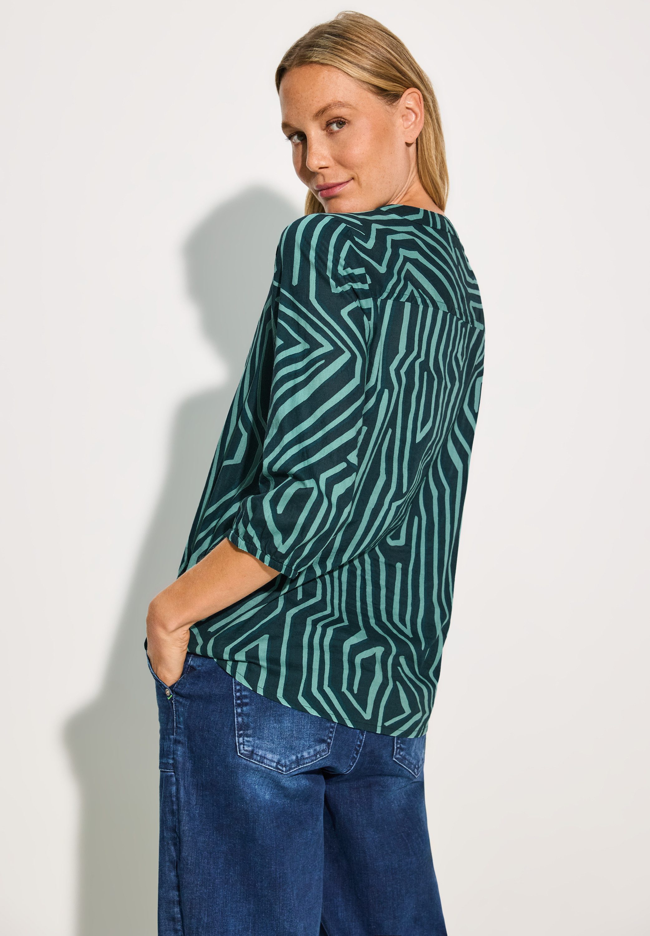 Cecil Overhemdblouse met print