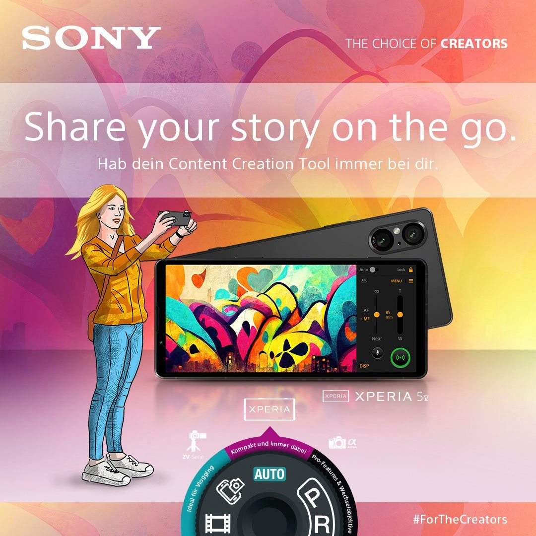 Sony Smartphone XPERIA 5V, 128 GB