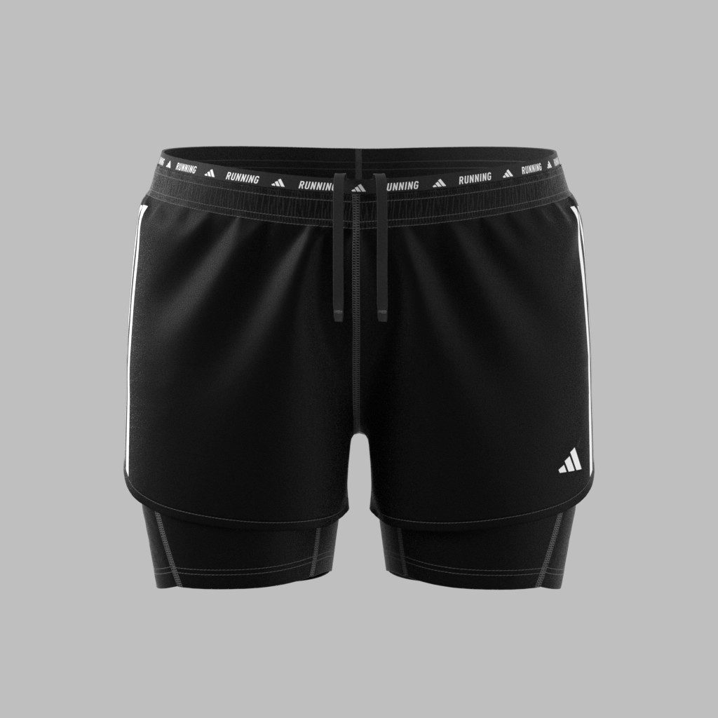 adidas Performance Runningshort OTR E 3S 2in1 S (1-delig)