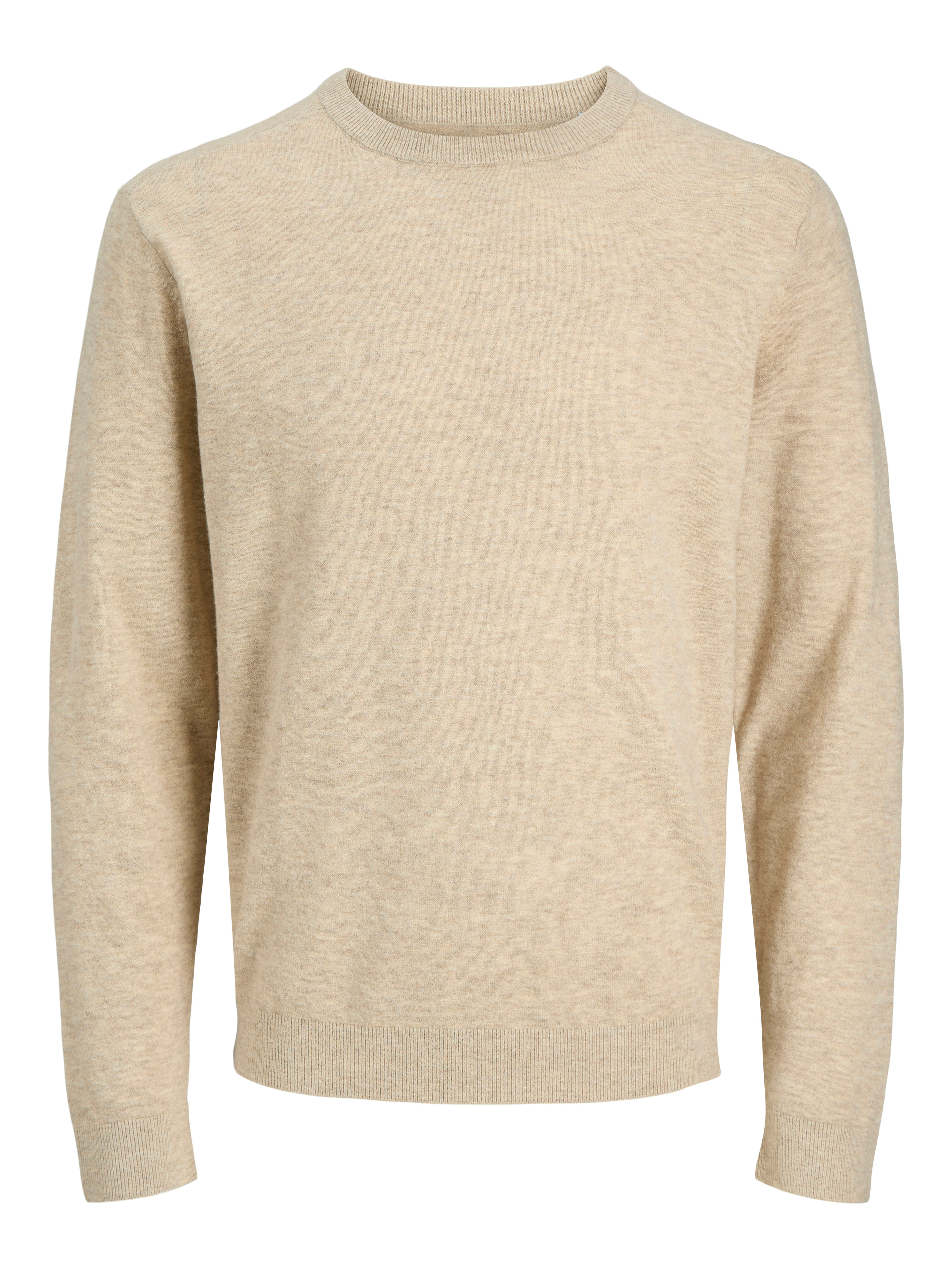 Jack & Jones Gebreide trui JJEPERFECT WOOL KNIT CREW NECK SN