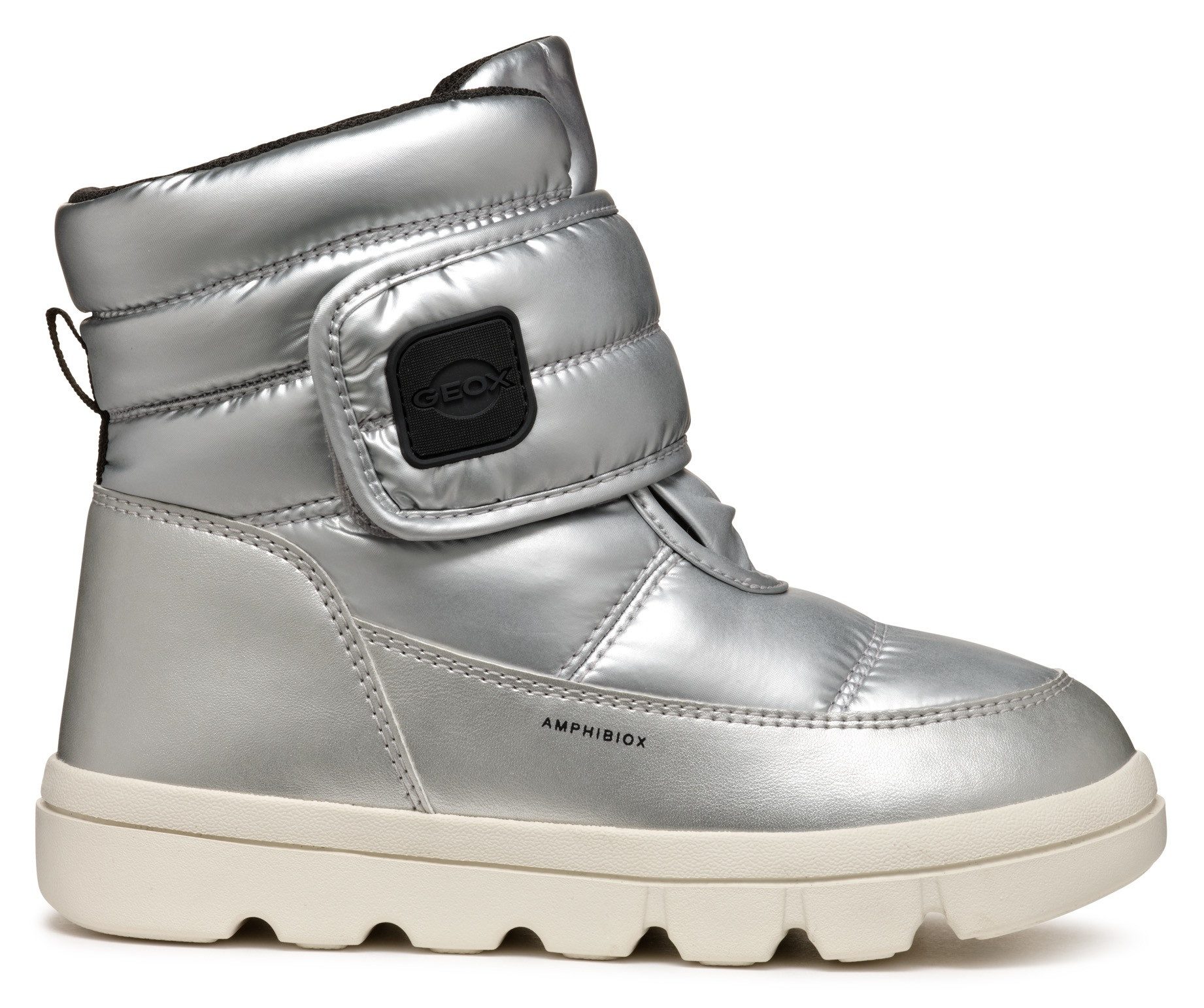 Geox Winterlaarzen J WILLABOOM GIRL B A Klittenbandlaarzen, babylaarzen sneeuwlaarzen met plateausool