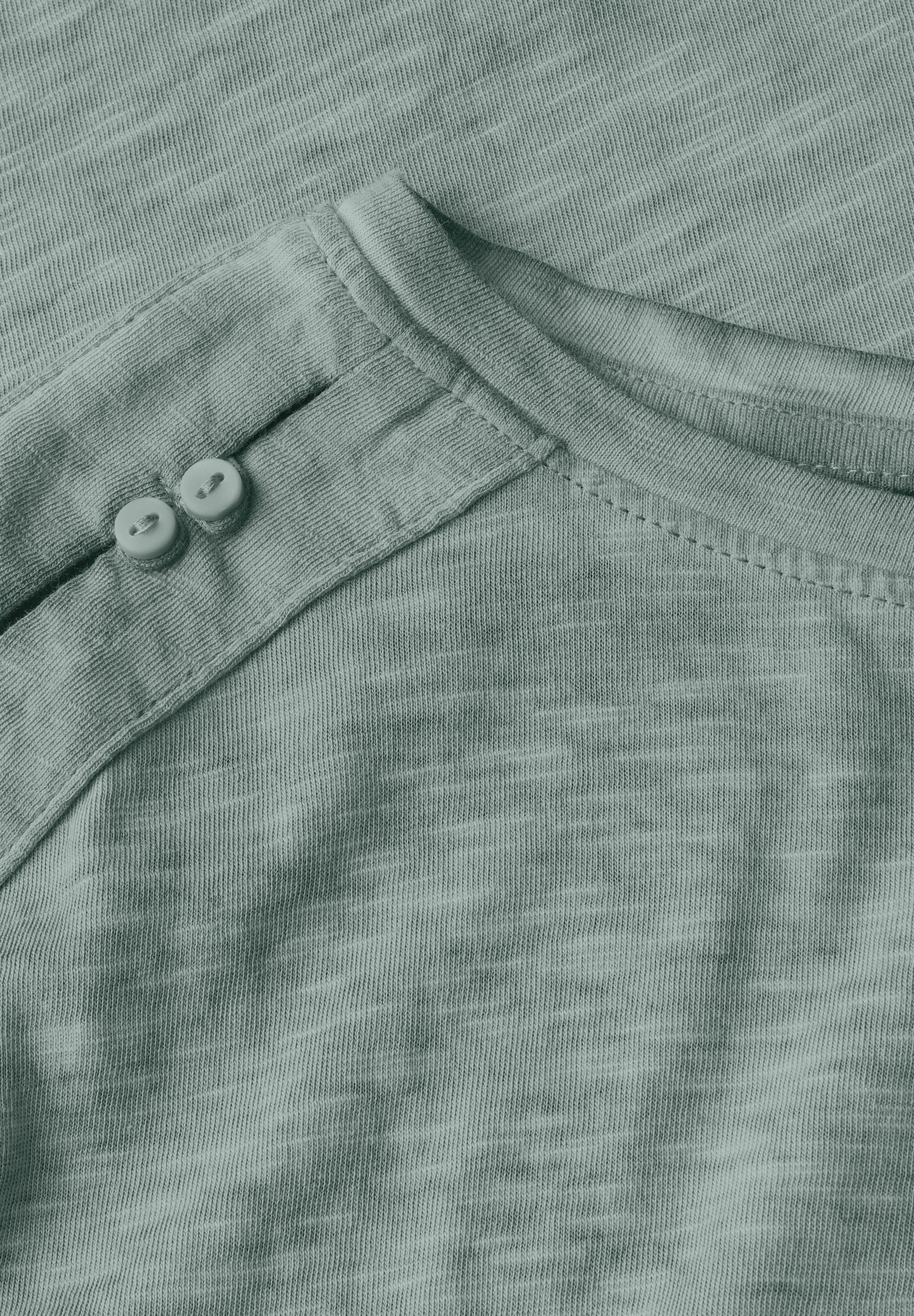 Cecil T-shirt met knoopdetail