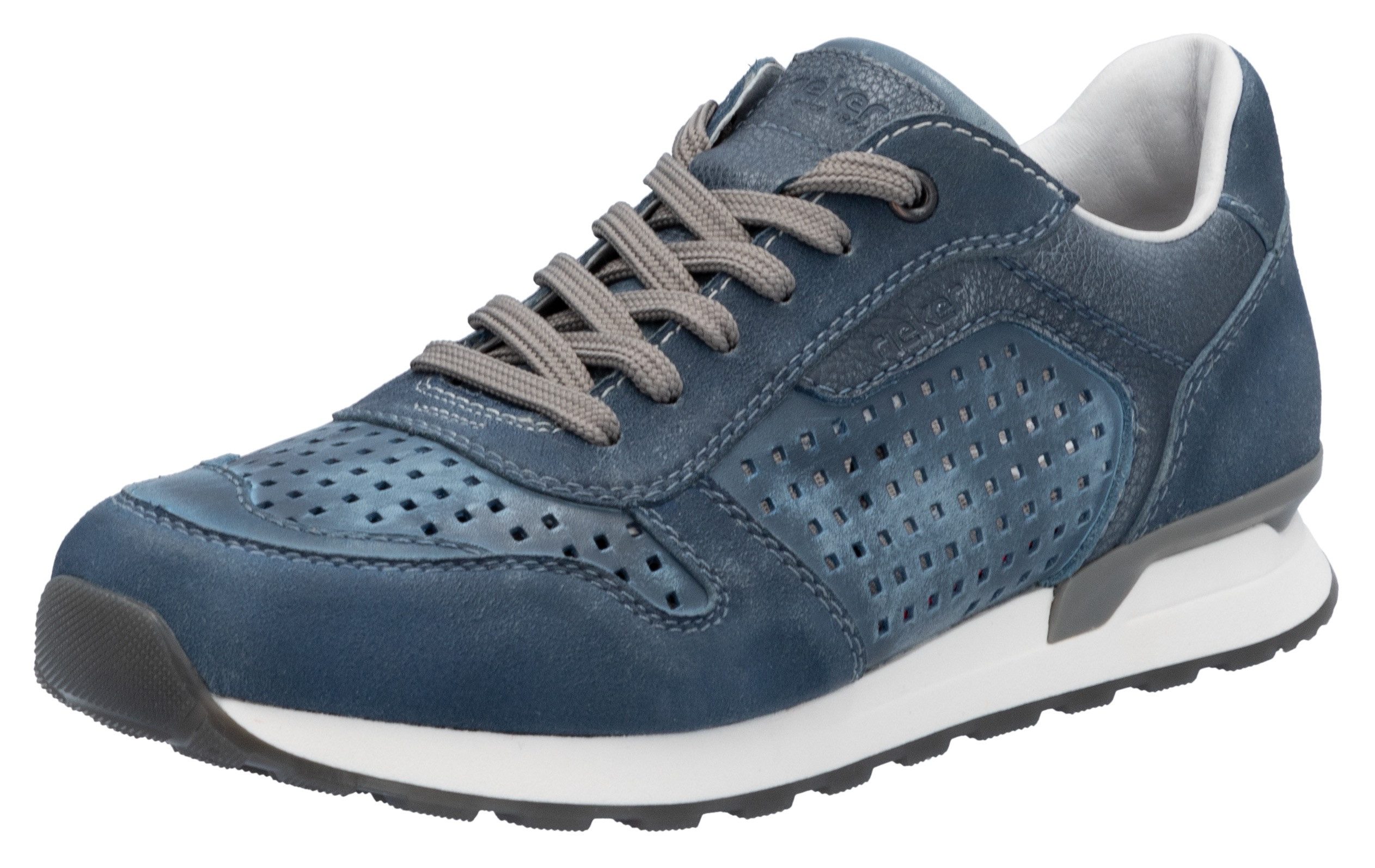 Rieker Sneakers , veterschoenen, lage schoen met luchtdoorlatende perforatie