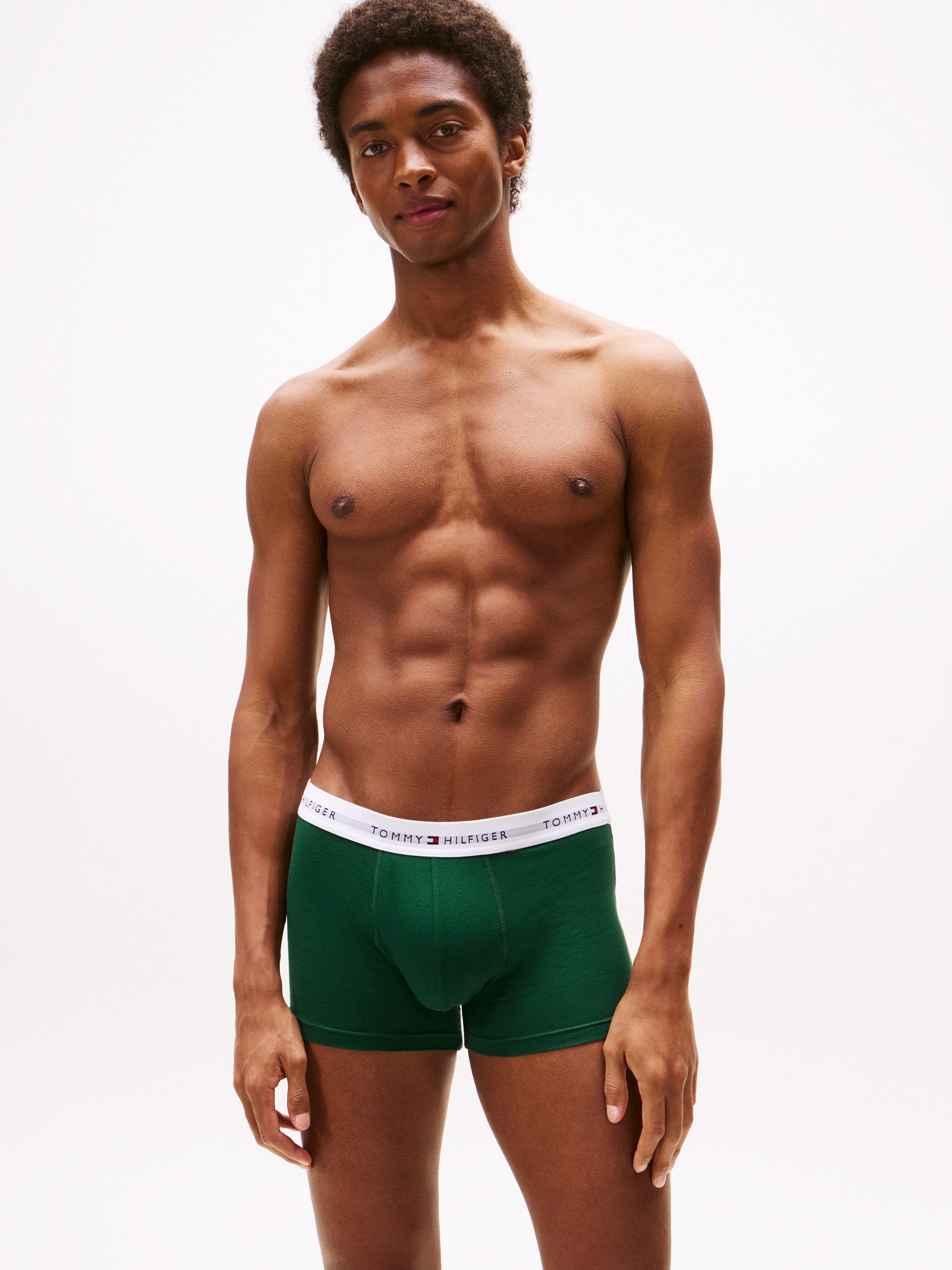Tommy Hilfiger Underwear Trunk 3P TRUNK met een logo-opschrift (3 stuks)