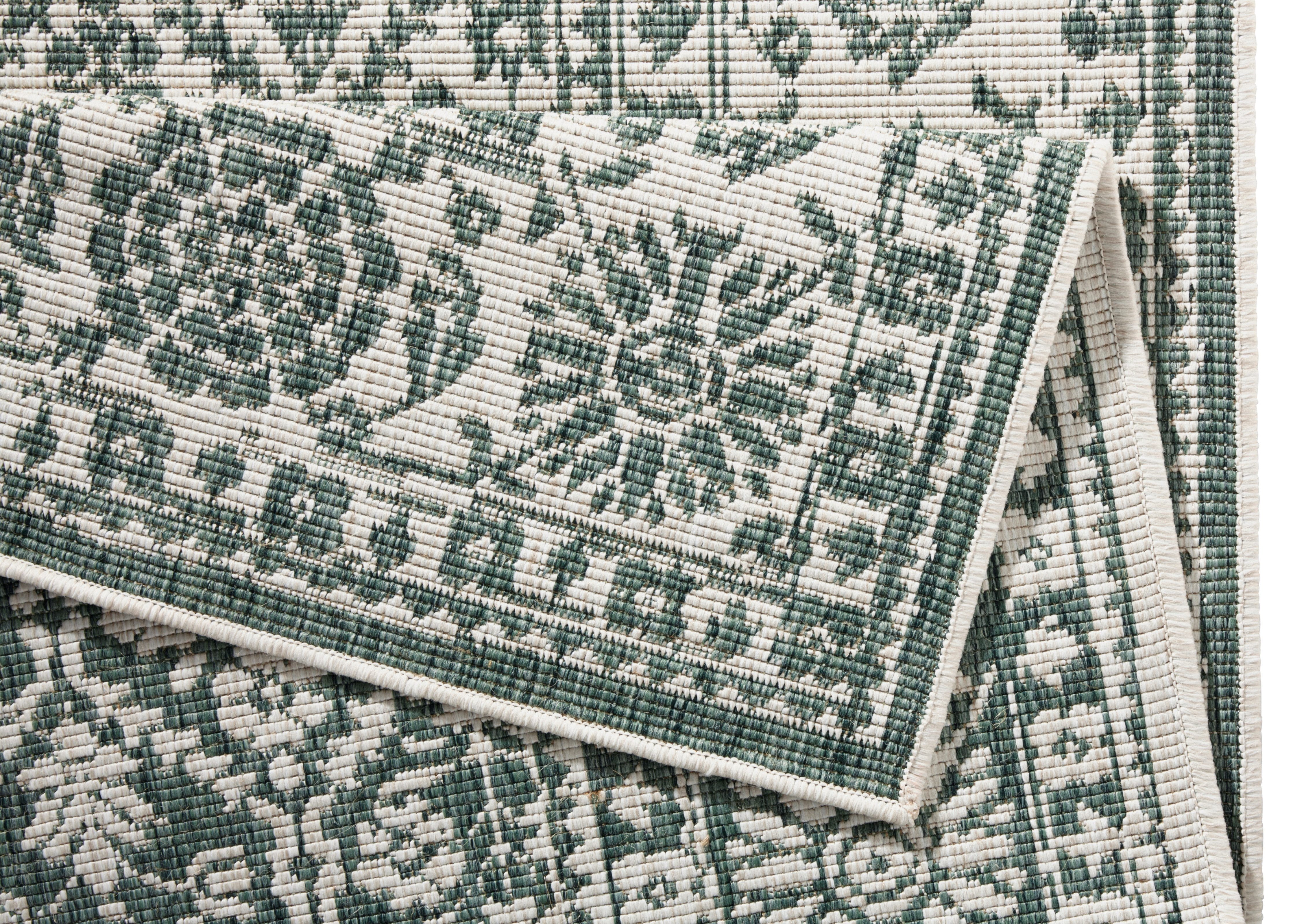 NORTHRUGS Vloerkleed Curacao Binnen- en buitengebruik, loper, weerbestendig, balkon, woonkamer, waterbestendig