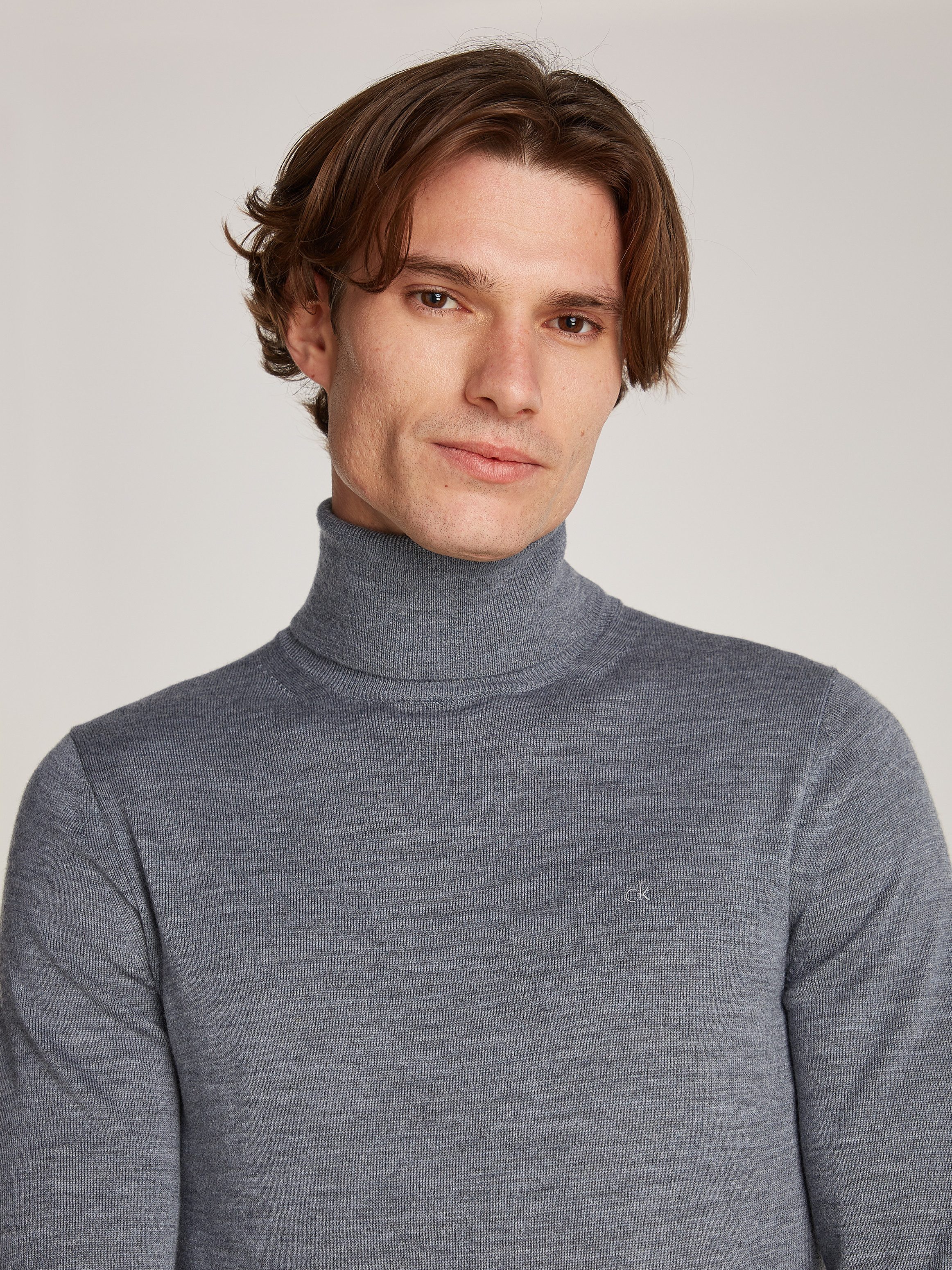 Calvin Klein Coltrui SUPERIOR WOOL TURTLE NECK
