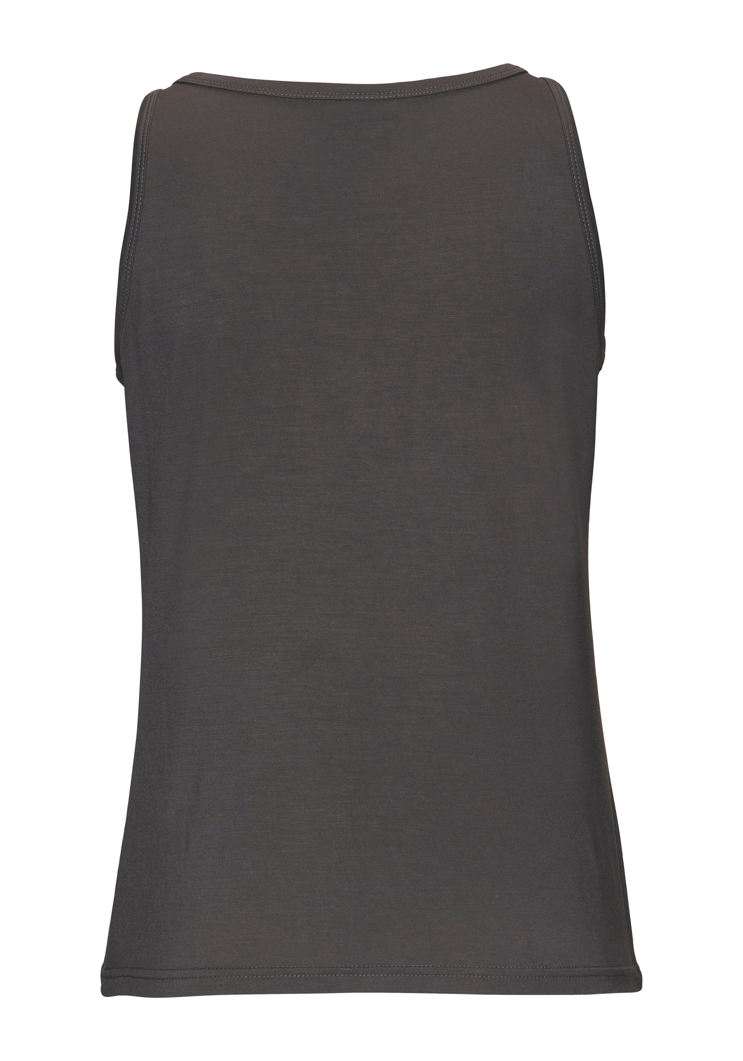 Lascana Tanktop met kettingdetails aan de banden figuurvormend jersey top