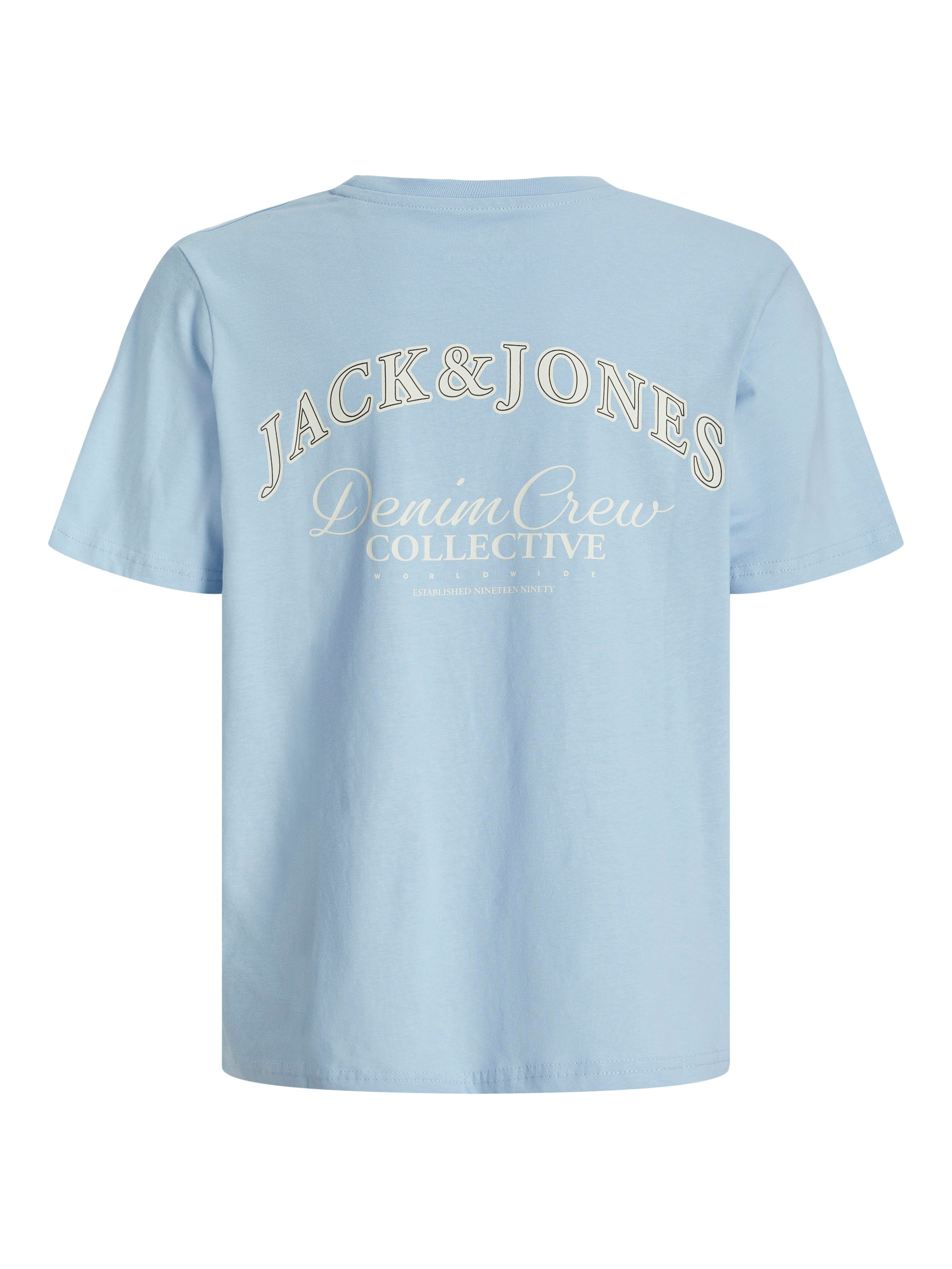 Jack & Jones Junior T-shirt JJEBRANDES BACKP RELAXED TEE SS SN JNR