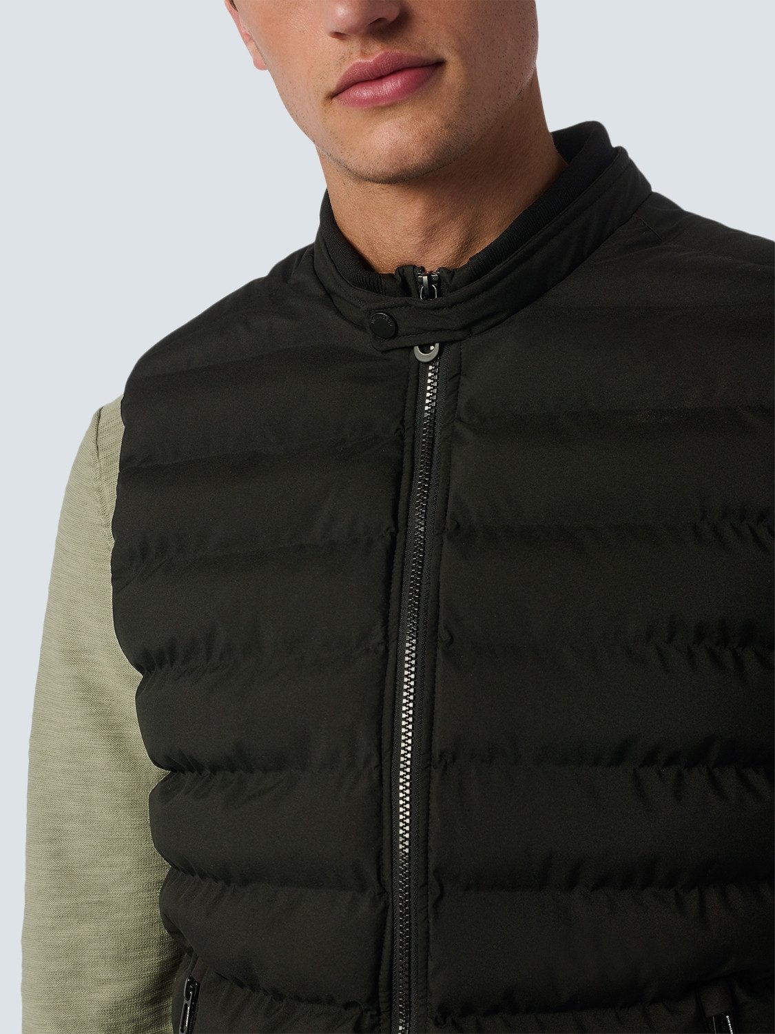 NO EXCESS Bodywarmer Met watté look