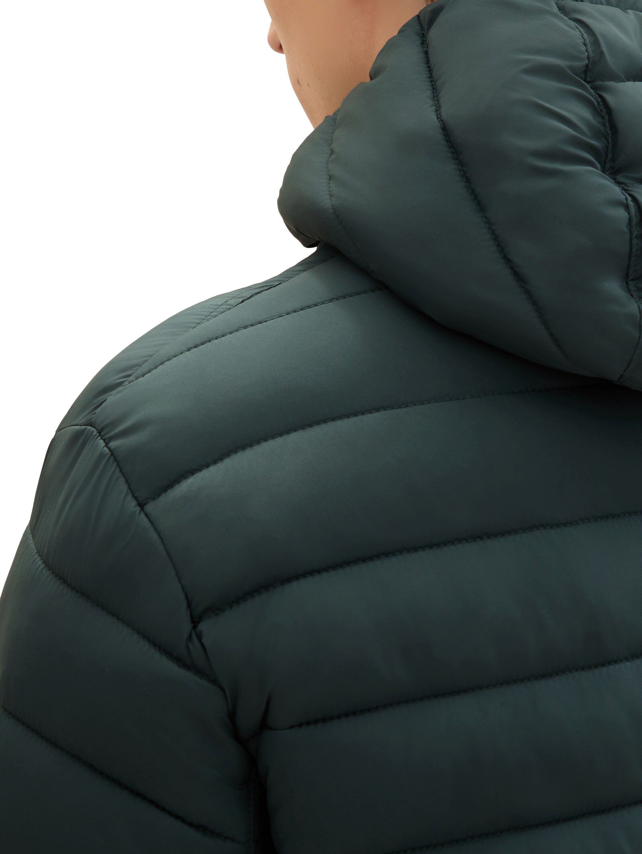 Tom Tailor Denim Gewatteerde jas met een capuchon