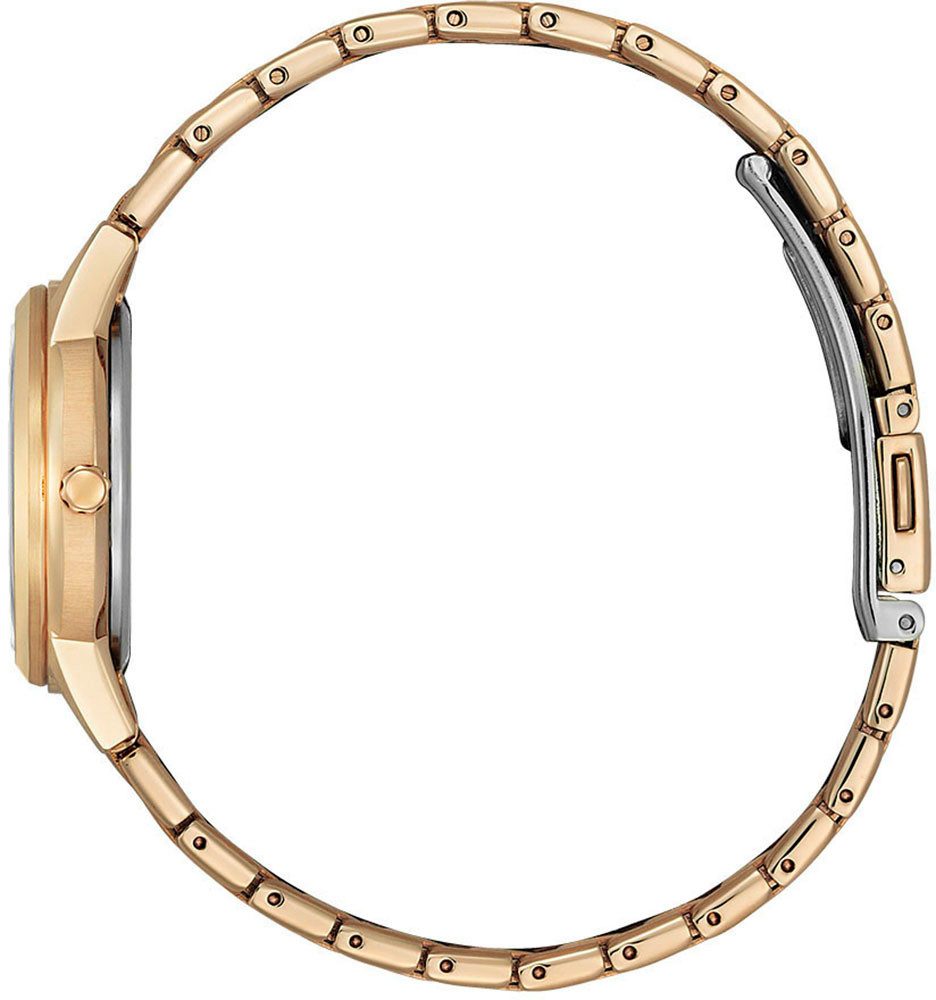 Citizen Solarhorloge FE1240-81L Horloge, dameshorloge, datum, kristalstenen, roestvrijstalen band