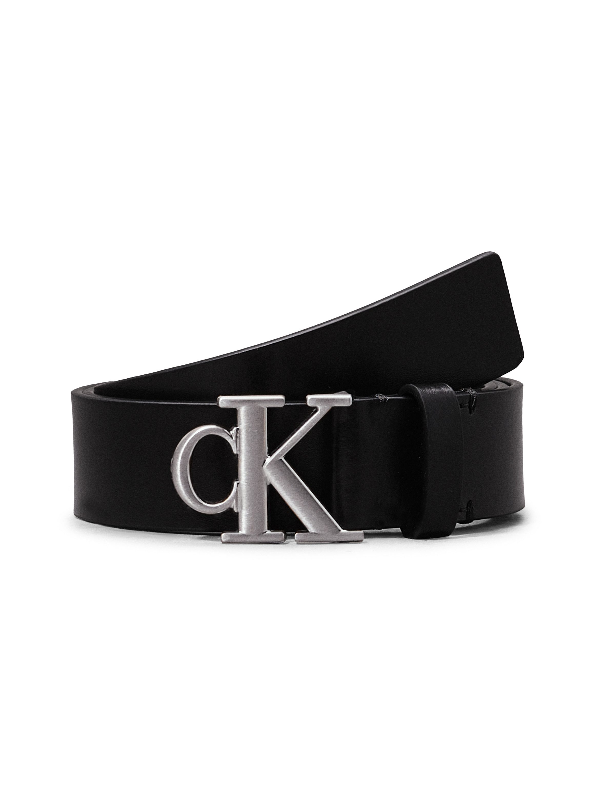 Calvin Klein Leren riem MONO PLAQUE LTHR BELT 30MM