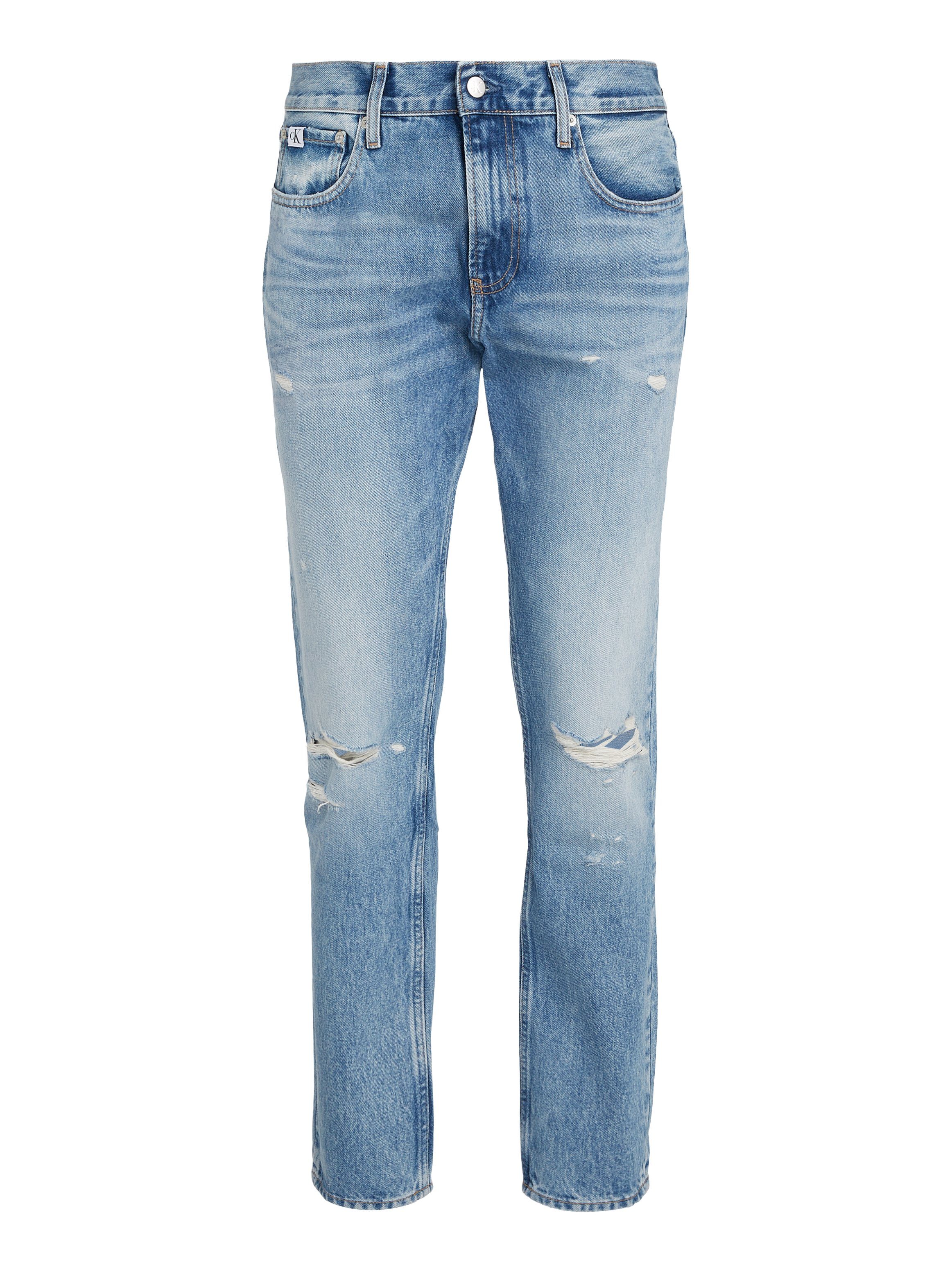 Calvin Klein Straight jeans Authentic Straight in een klassiek 5-pocketsmodel
