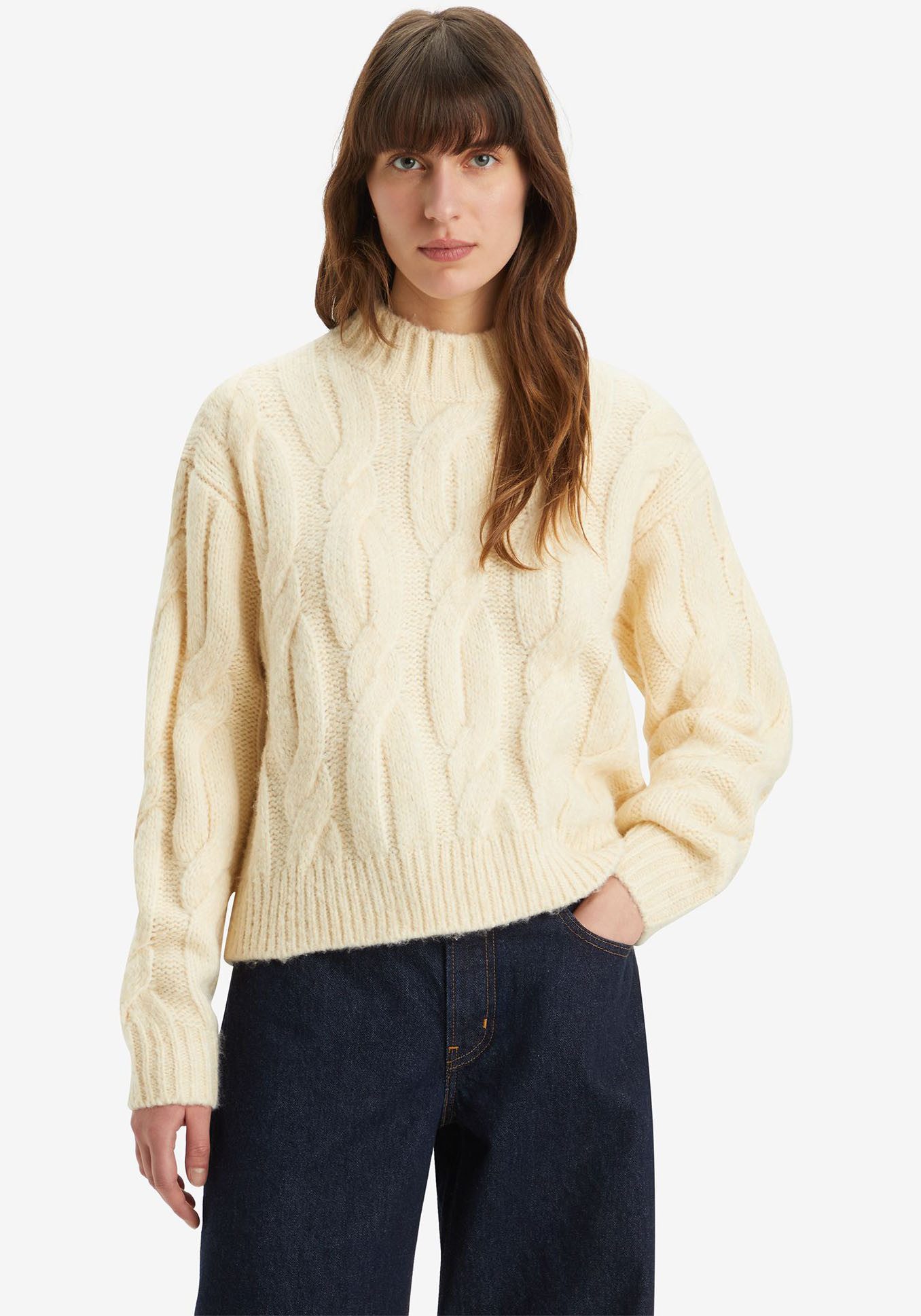 Levi's® Gebreide trui ISABEL CABLE SWEATER