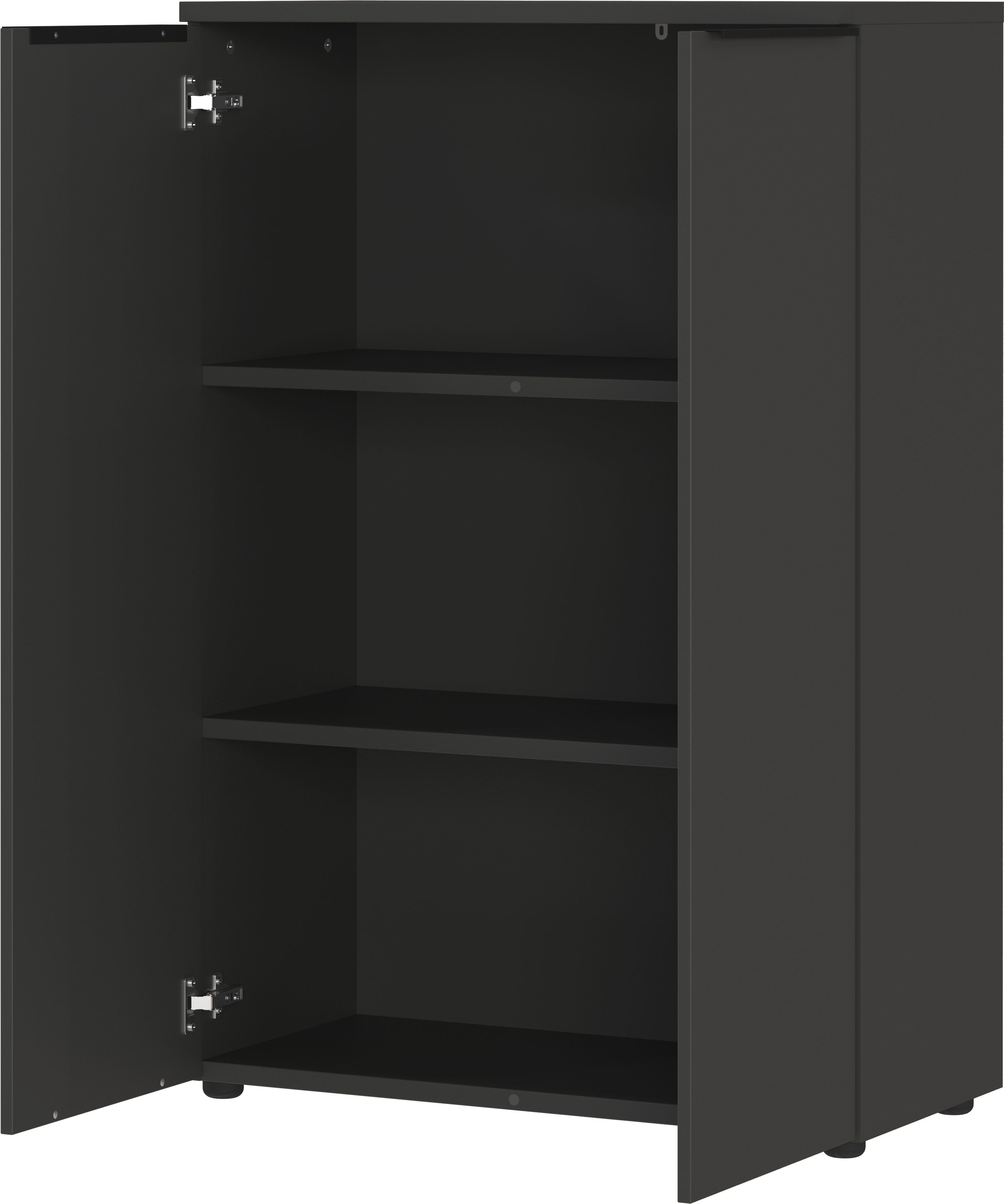 GERMANIA Archiefkast Milaan optioneel met lade, deurdemper, breedte 80 cm, made in germany