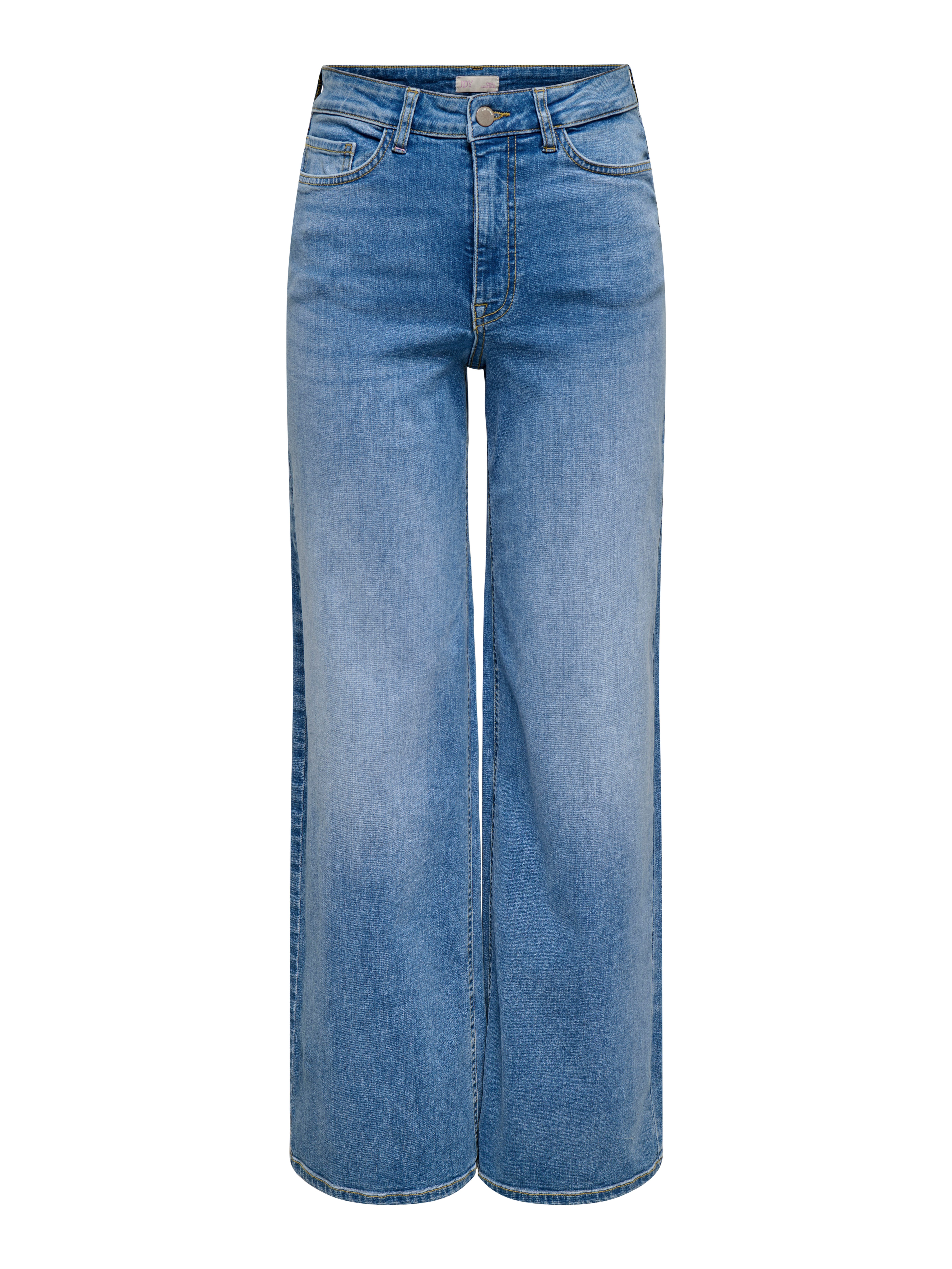 JDY High-waist jeans JDYFELINA-FINA HW WIDE MED BLUE DNM NOOS
