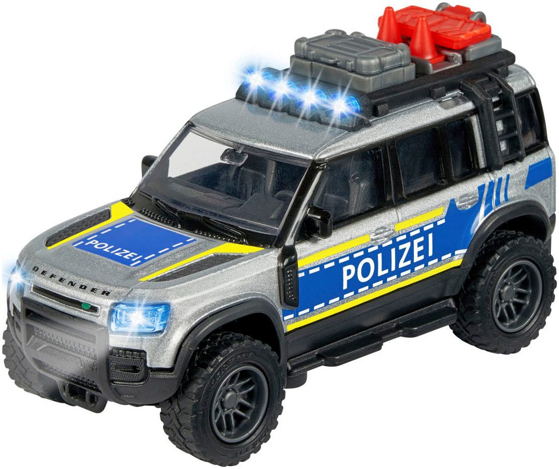 majORETTE Politie speelgoed Land Rover Police met licht en geluid