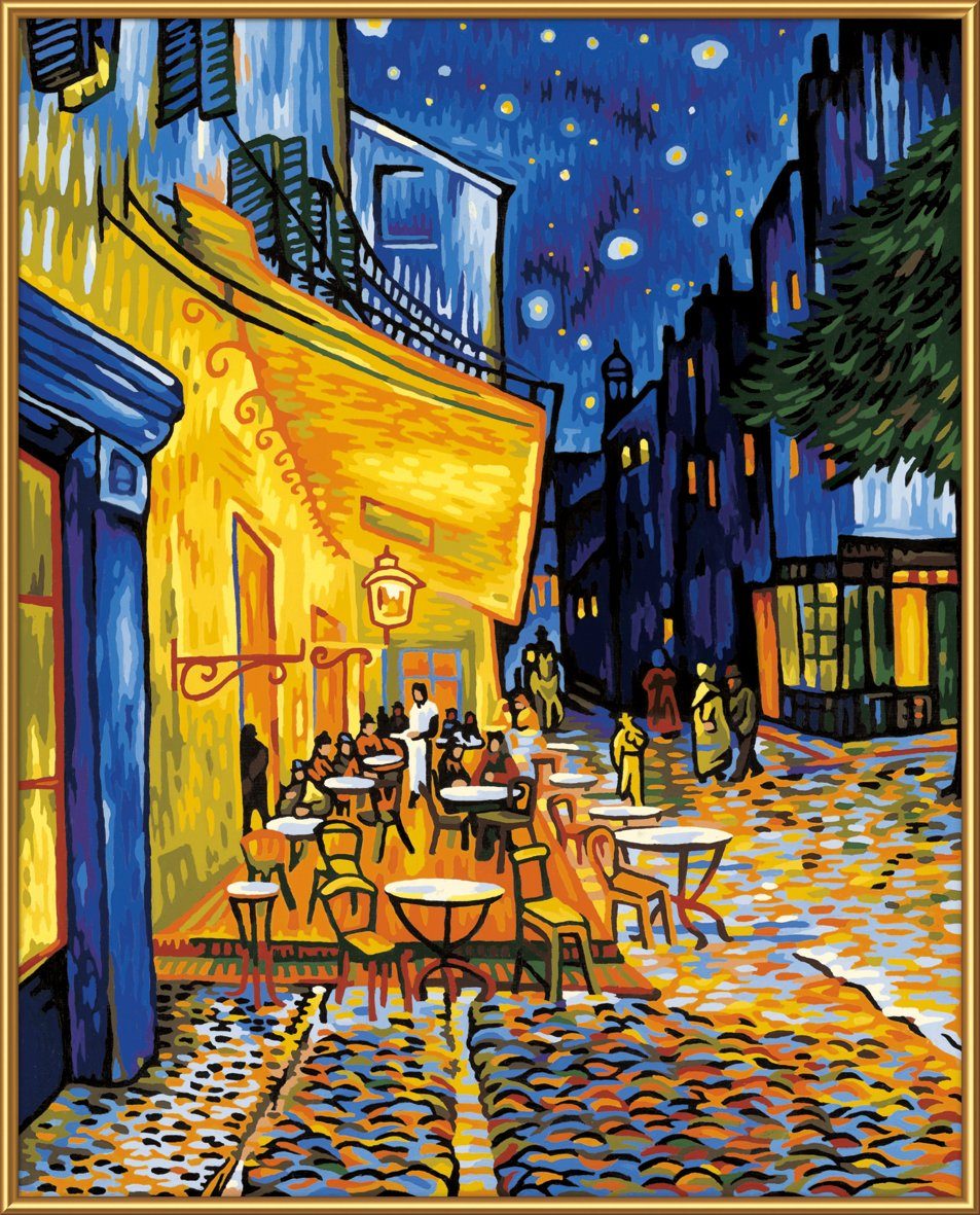 Schipper Schilderen op nummer Het Nachtcafé naar Vincent van Gogh (1853 -  1890) Made in Germany online bij | OTTO