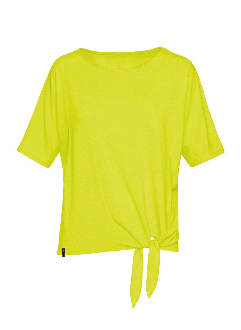 Trigema T-shirt TRIGEMA T-shirt met modieuze knoop (1-delig)