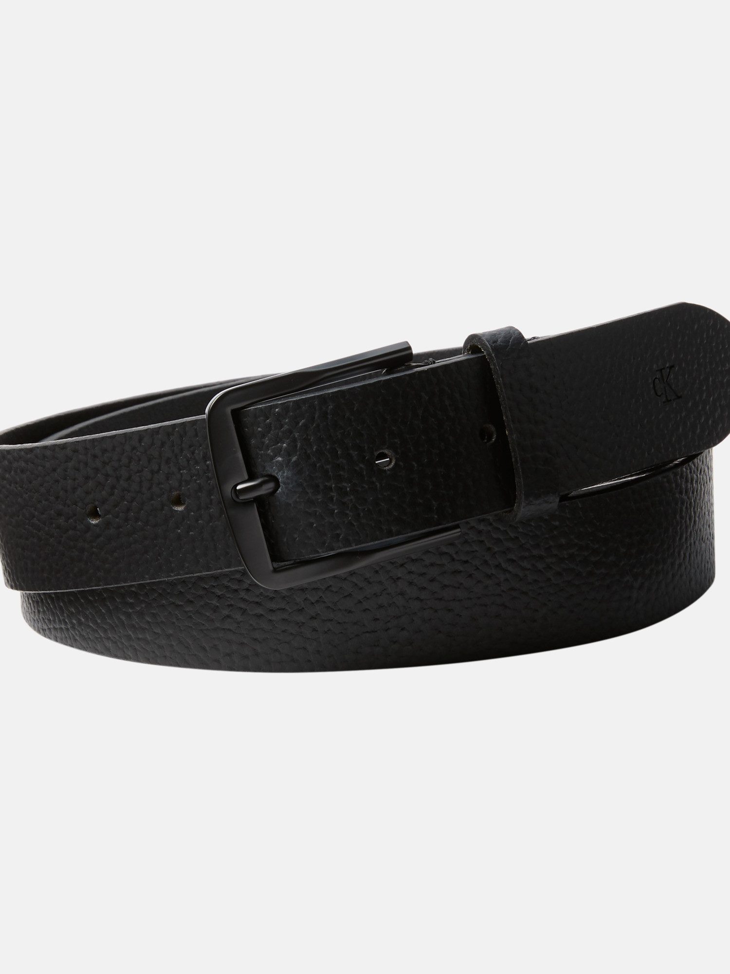 Calvin Klein Leren riem CLASSIC FLAT 35MM