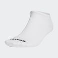 adidas performance functionele sokken no-show sokken, 3 paar wit
