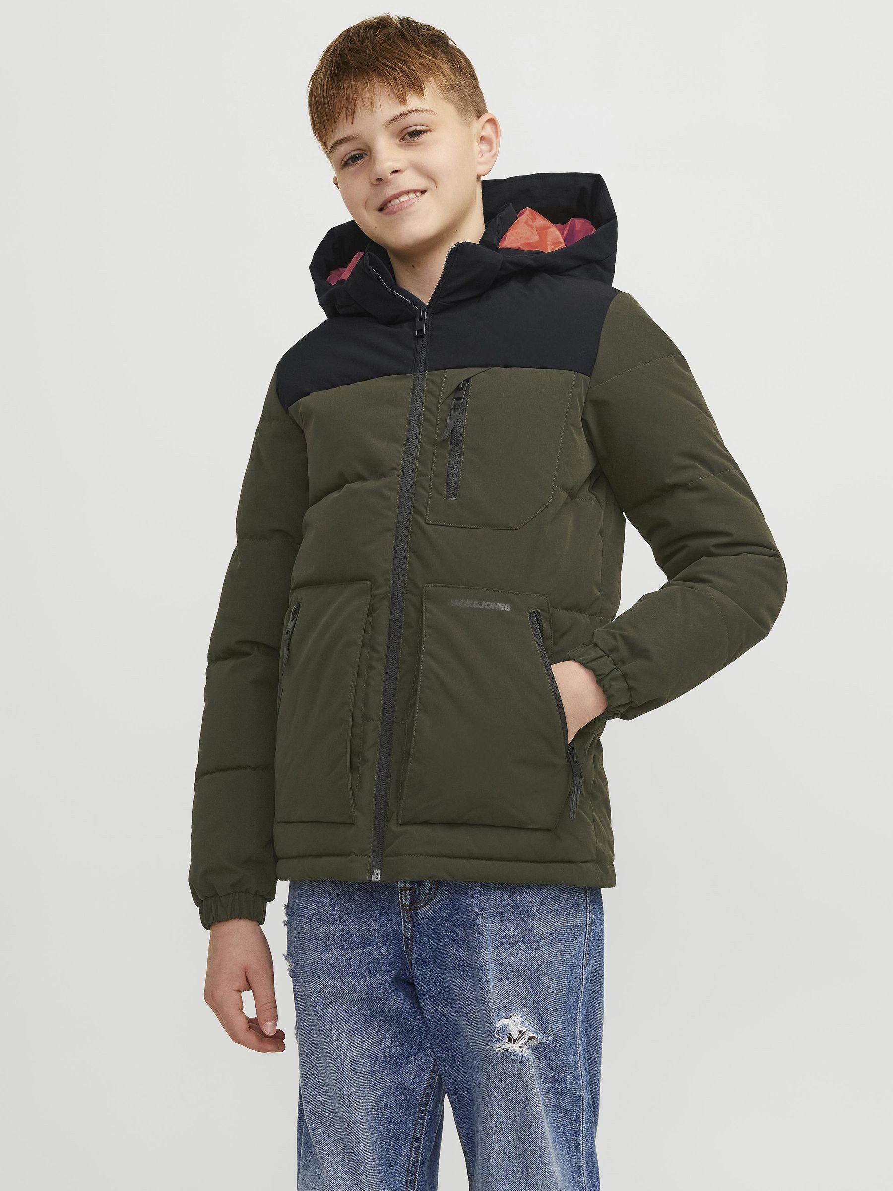 Jack & Jones Junior Gewatteerde jas JJEOTTO PUFFER JACKET SN JNR