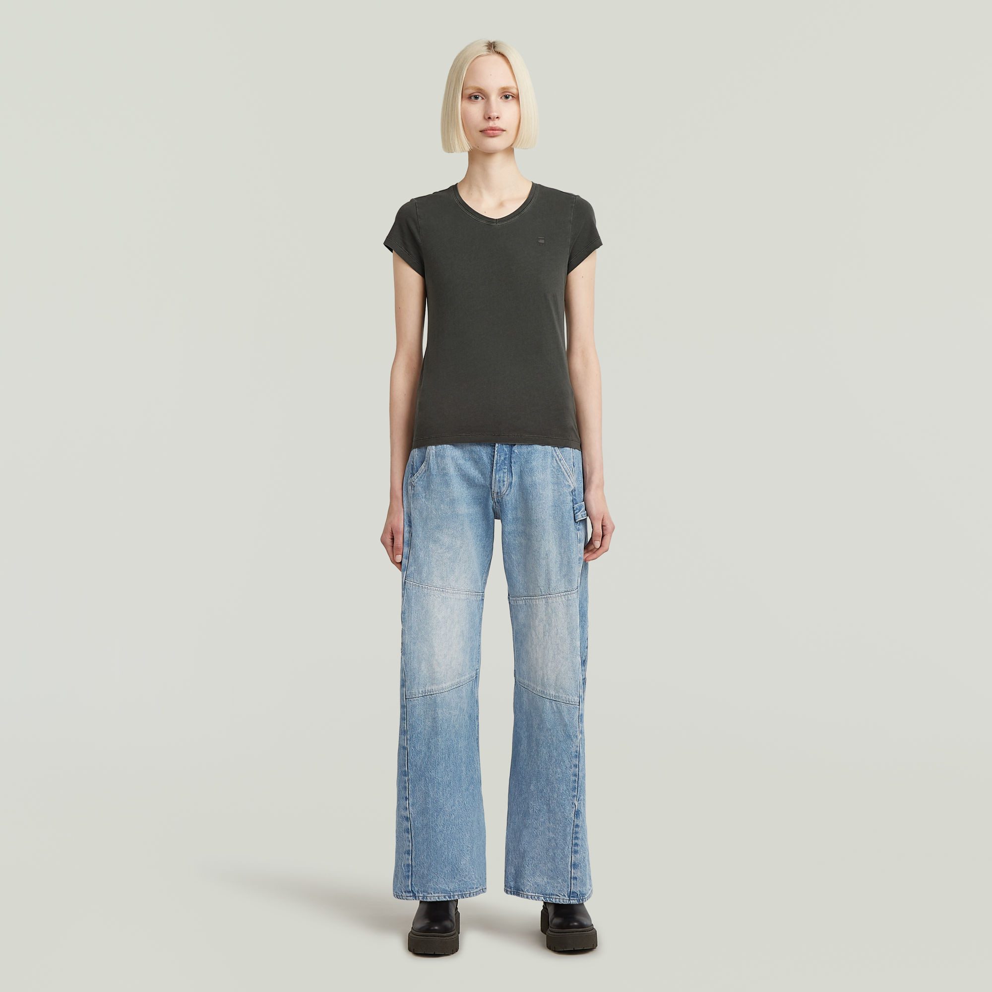 G-Star RAW Shirt met V-hals Eyben