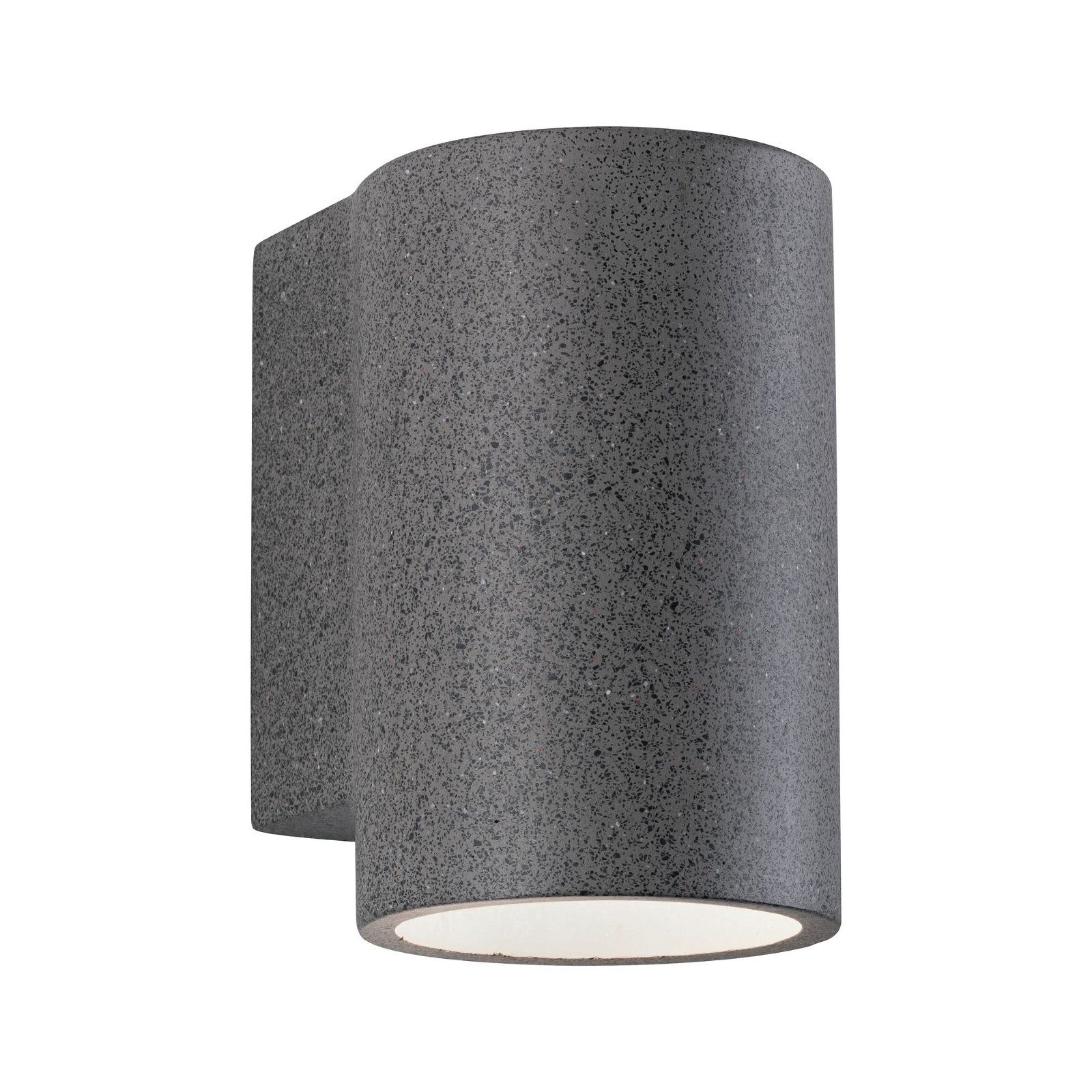 Paulmann Led-wandlamp voor buiten Concrea IP65 110x135mm 3000K 6,8W 300lm 230V zwarte zandsteen beton (1 stuk)