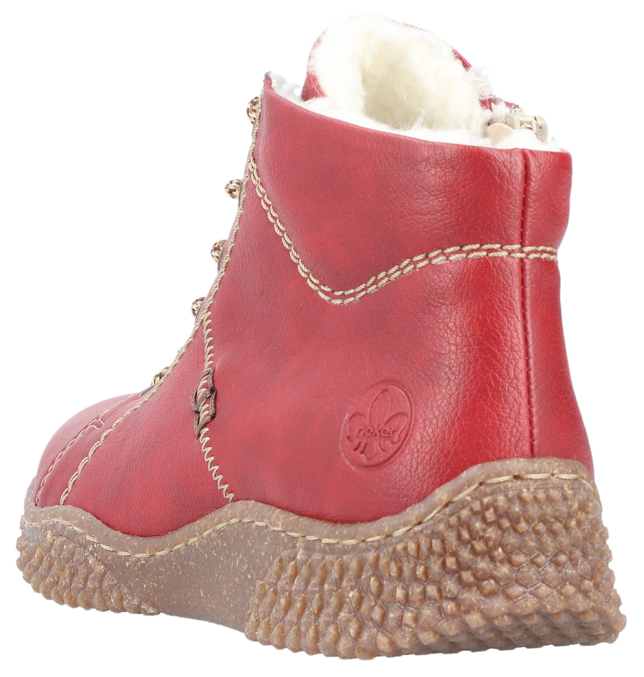 Rieker Winterlaarzen , veterschoenen, enkellaars, high top sneaker met binnenrits