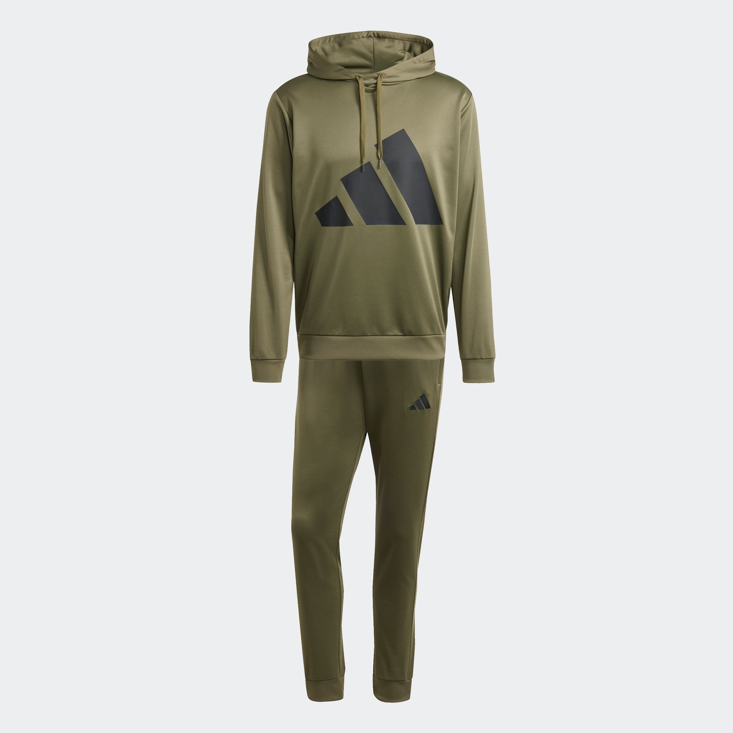 adidas Sportswear Trainingspak M BL FT HD TS van zacht french-terry materiaal, hoodie (2-delig)