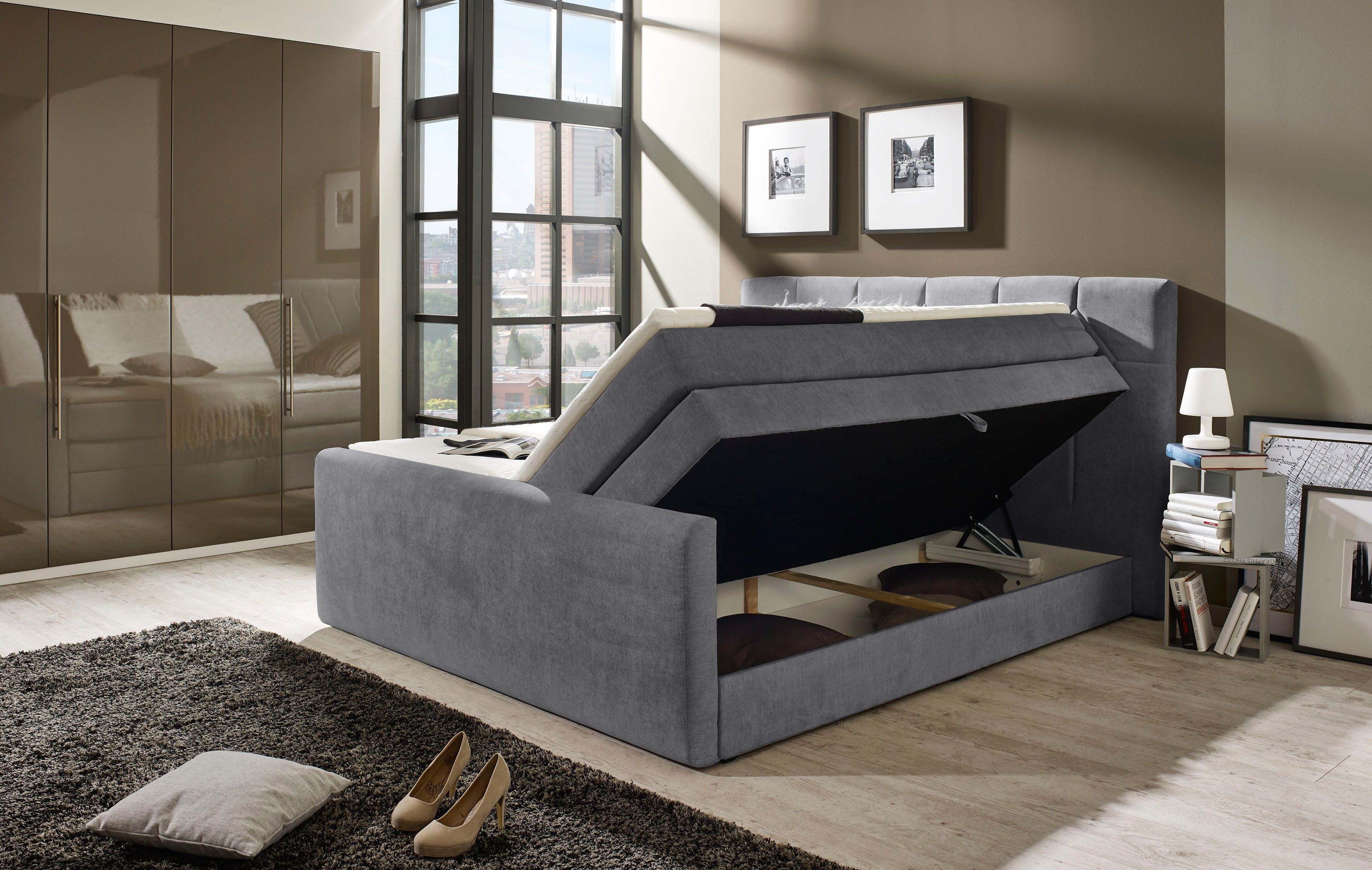 Places of Style Boxspring Atlanta inclusief topmatras en bedkist