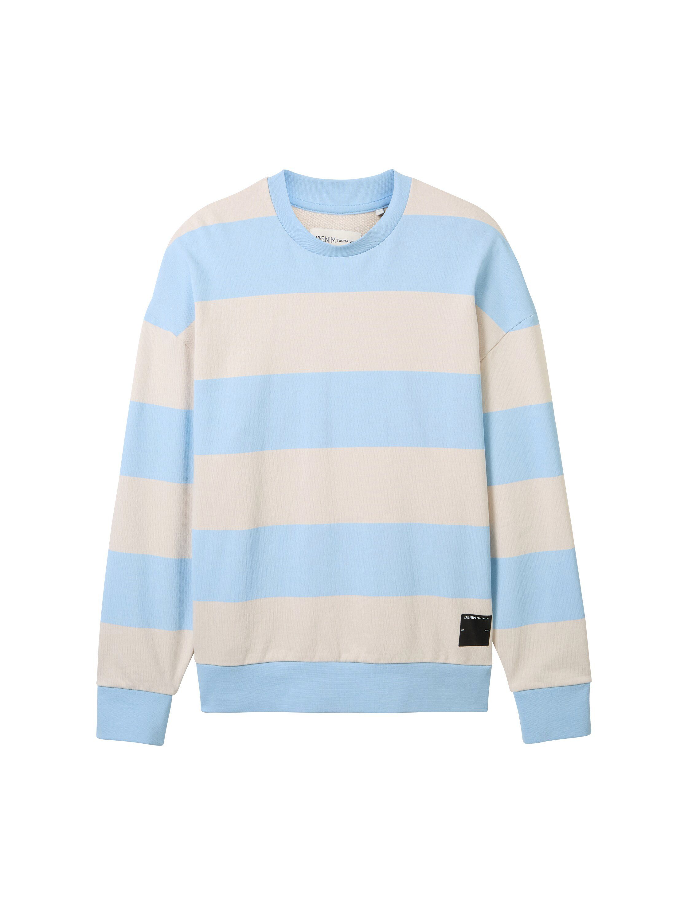 Tom Tailor Denim Sweatshirt met colourblocking