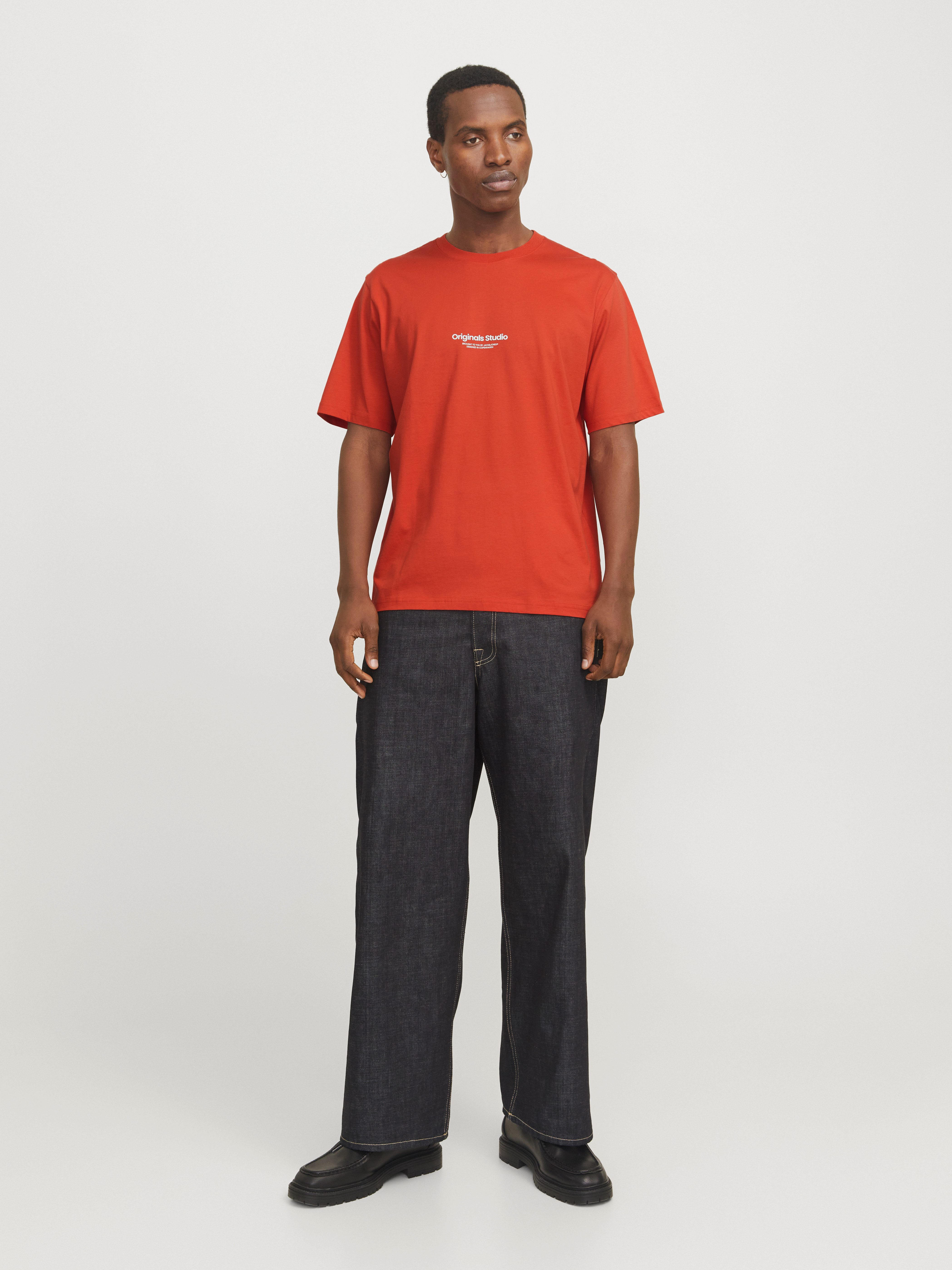 Jack & Jones Shirt met ronde hals JORVESTERBRO TEE SS CREW NECK NOOS