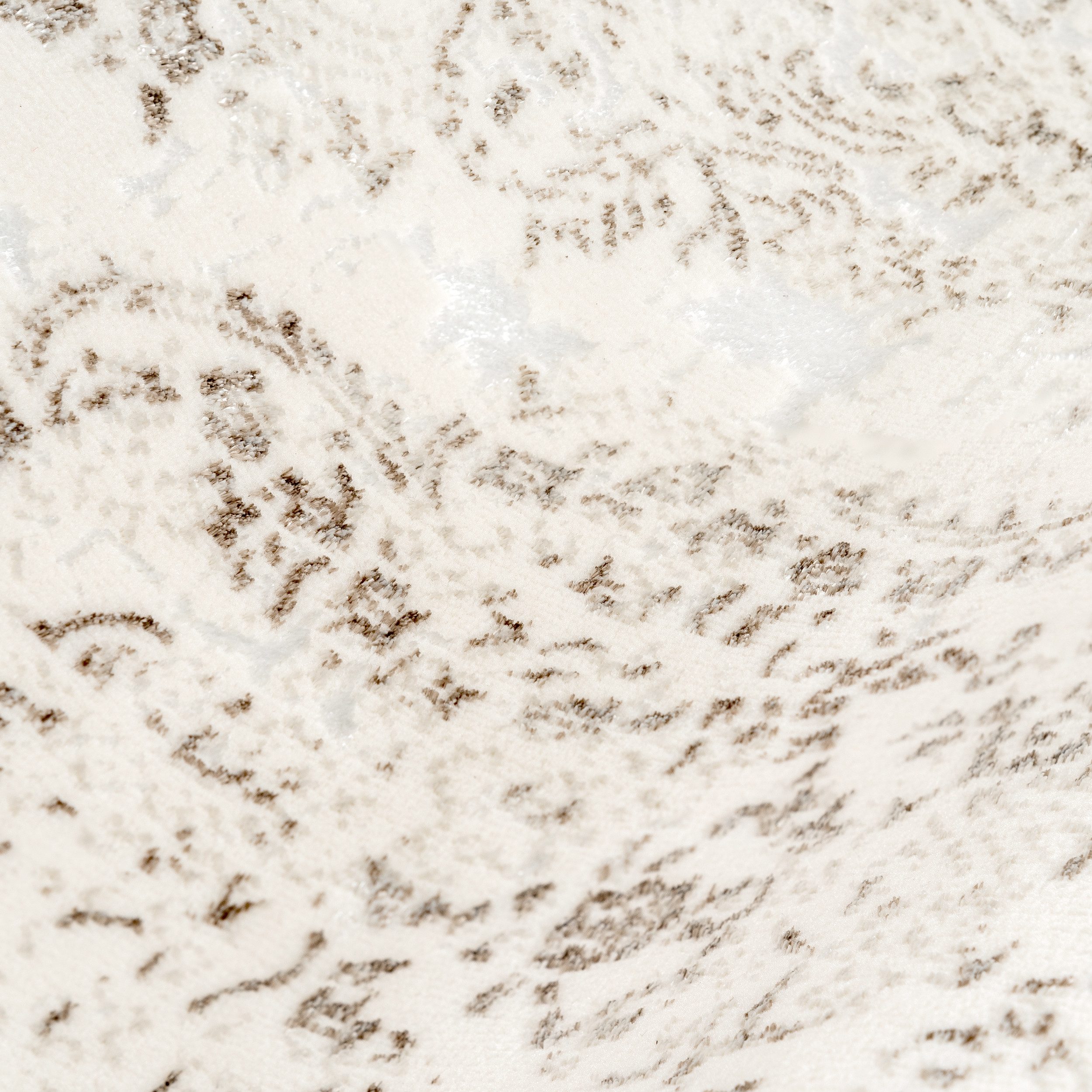 Sehrazat Vloerkleed Diamond 7810 Vintage ontwerp, kortpolig, met zachte glansgaren, met franjes