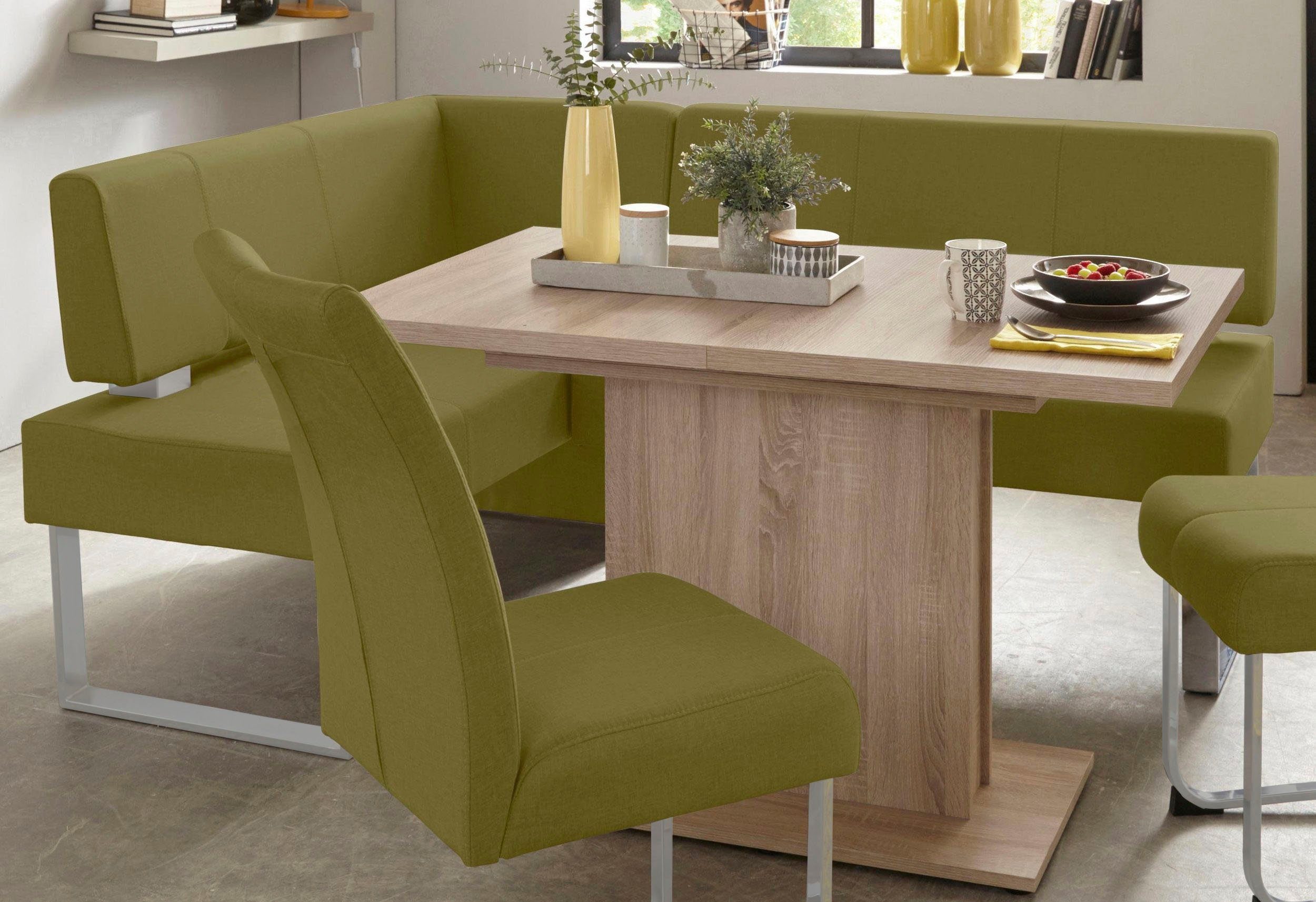 Home affaire Hoekbank RAB in 2 breedten (180 of 200 cm), bekleding in verschillende kwaliteiten