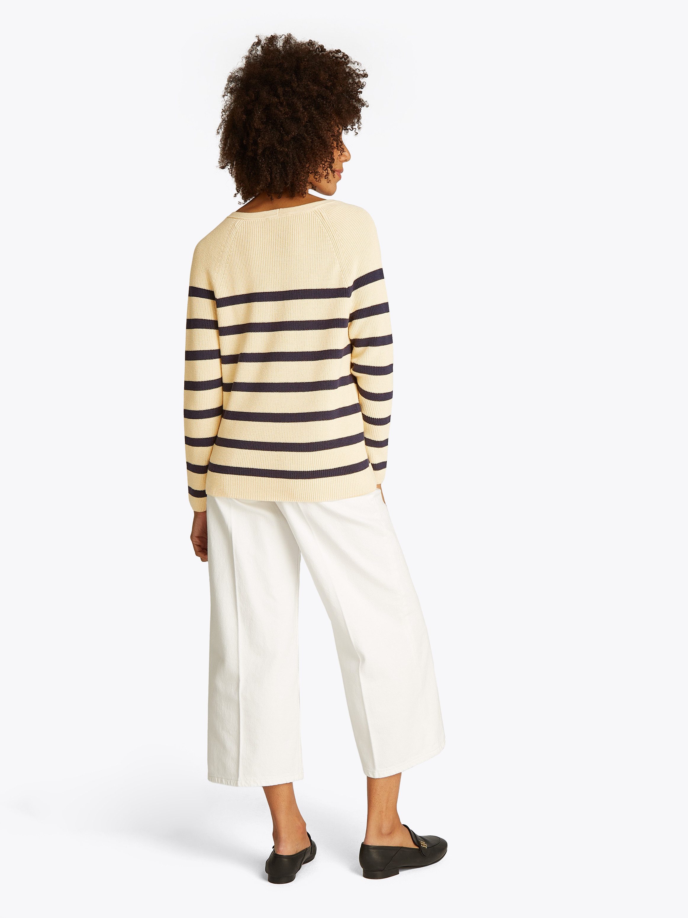 Tommy Hilfiger Gebreide trui CO CARDI STITCH V-NK LS