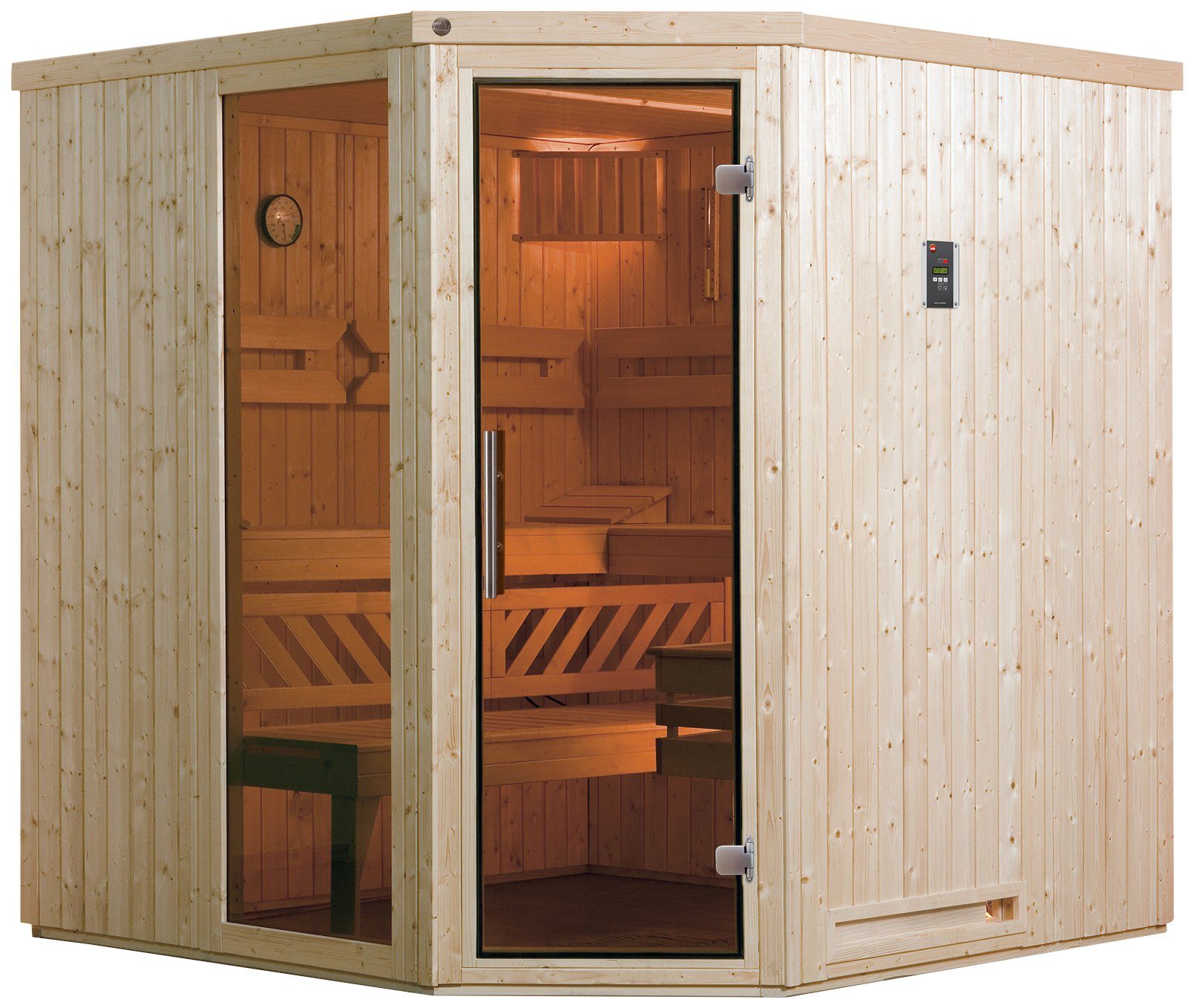 weka Sauna Varberg 3 7,5 kw bio-kachel met externe bediening
